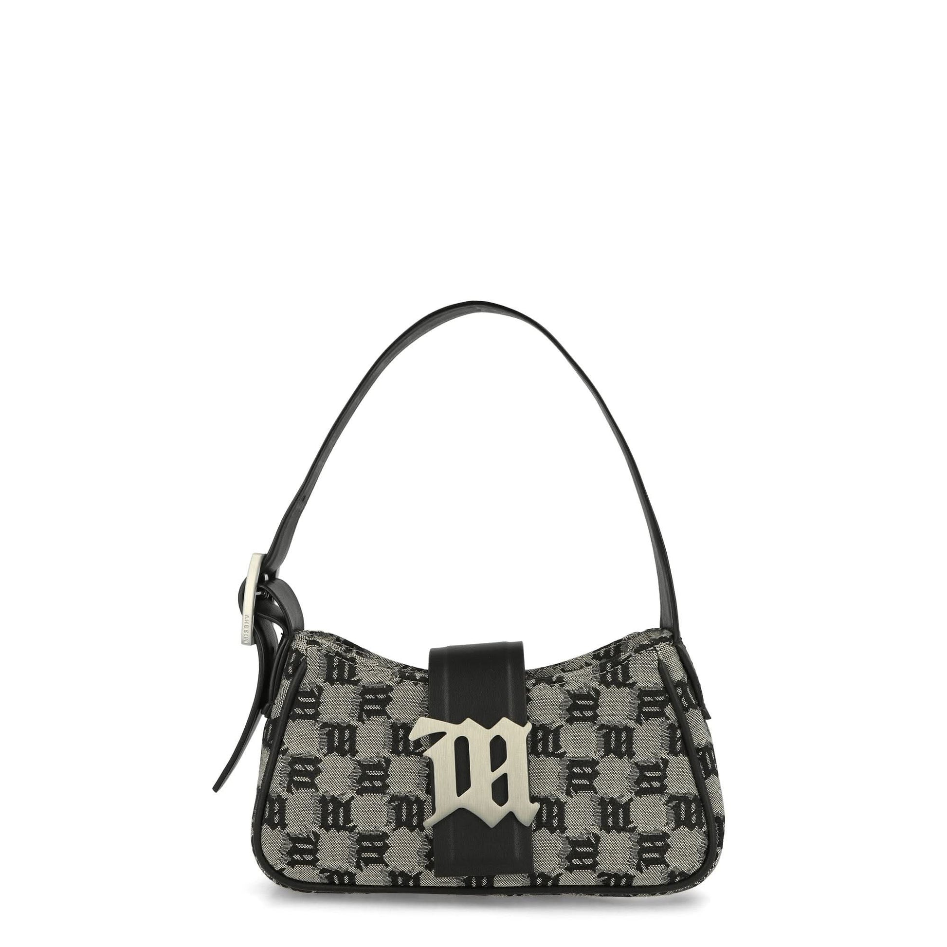 MISBHV Jacquard Monogram Shoulder Bag Mini Multicolor Detail view 1 | Gate
