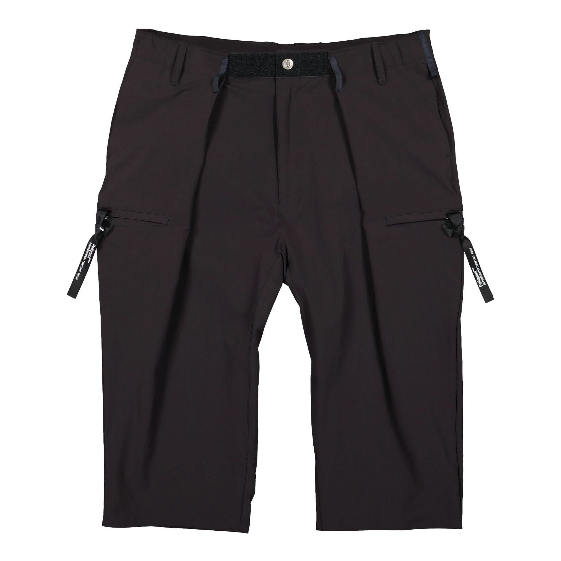 Poliquant Ultra Wide Easy Detachable Pants Black Detail view 1 | Gate