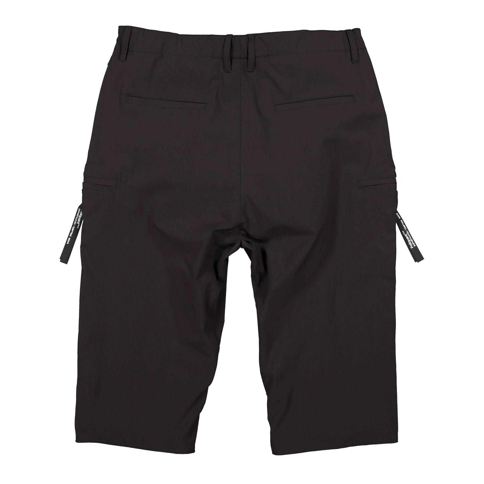 Poliquant Ultra Wide Easy Detachable Pants Black Detail view 2 | Gate
