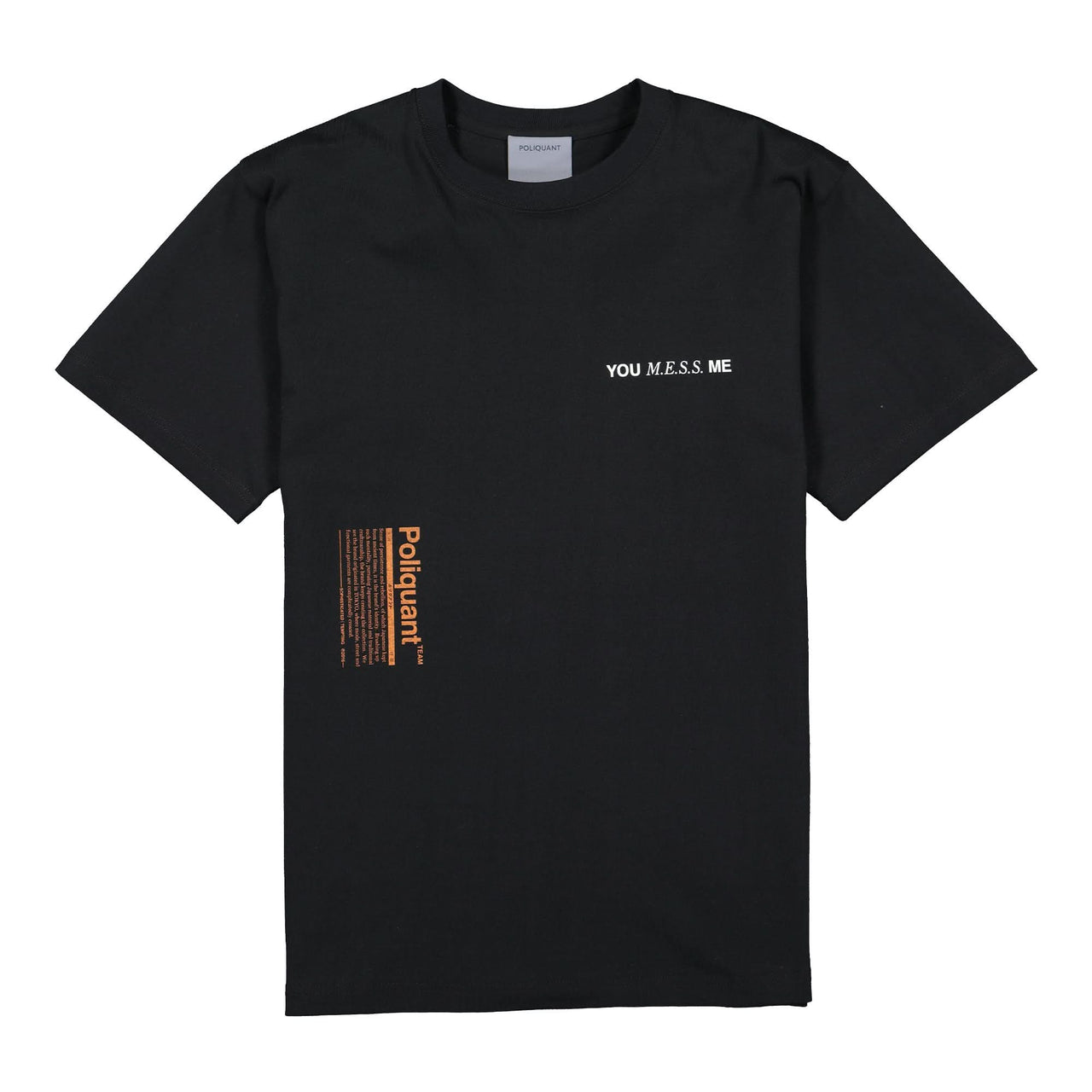 Poliquant The Mixed Tunes S/S Tee Black Detail view 1 | Gate