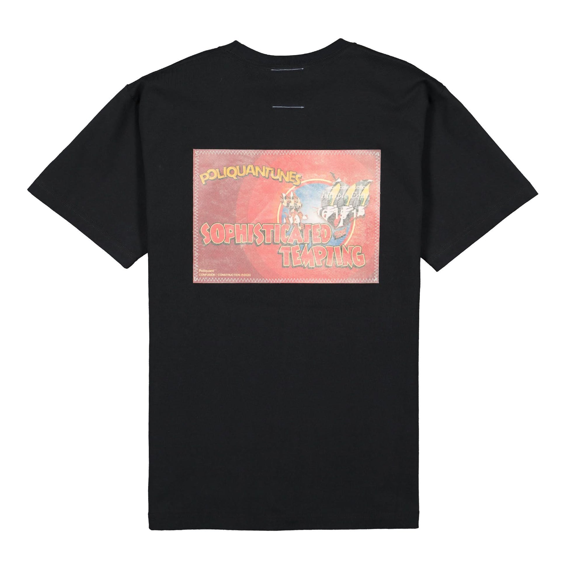 Poliquant The Mixed Tunes S/S Tee Black Detail view 2 | Gate