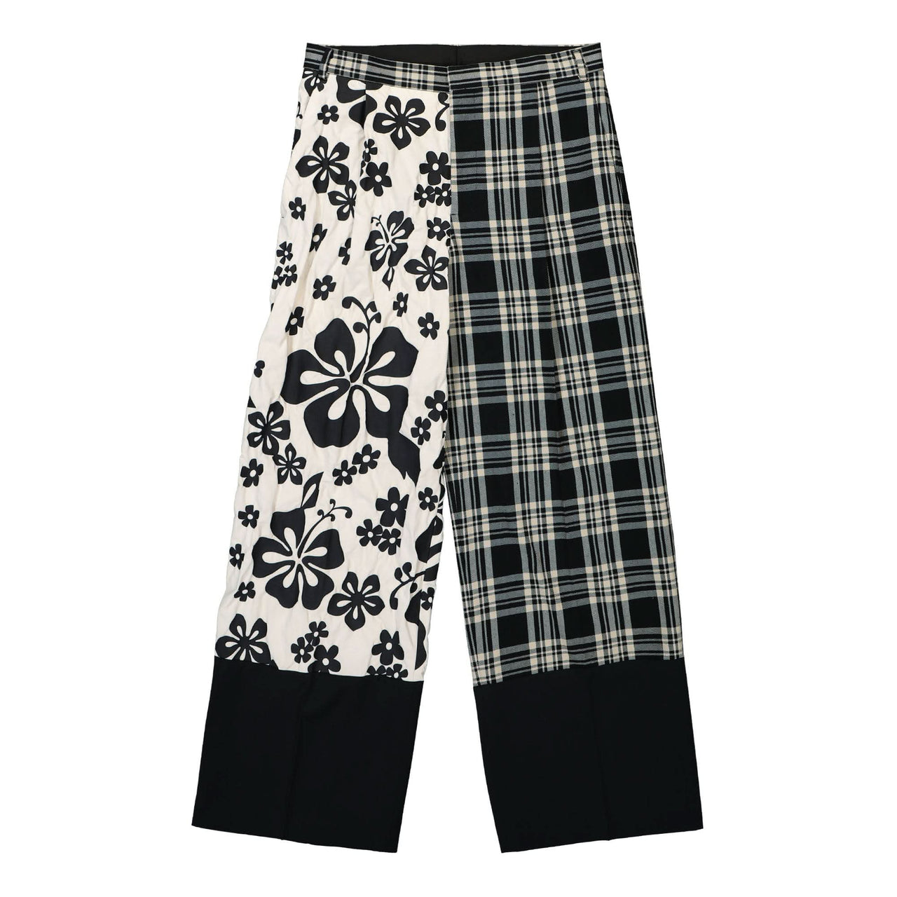Walter Van Beirendonck Star Pants Cut Black Detail view 1 | Gate