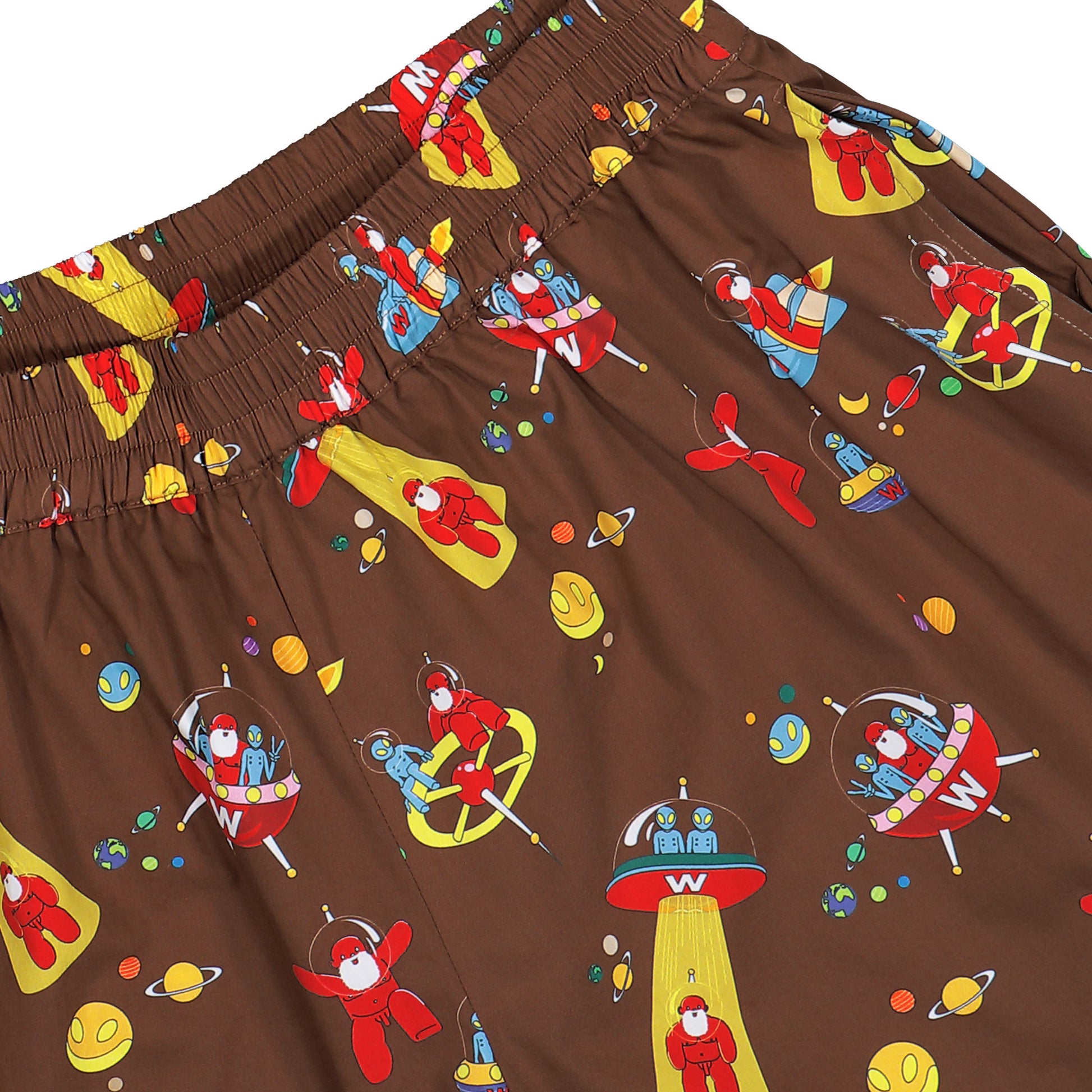 Walter Van Beirendonck Basic Shorts Friar Brown Shorts 2010 / CC23 Detail View 4 | GATE