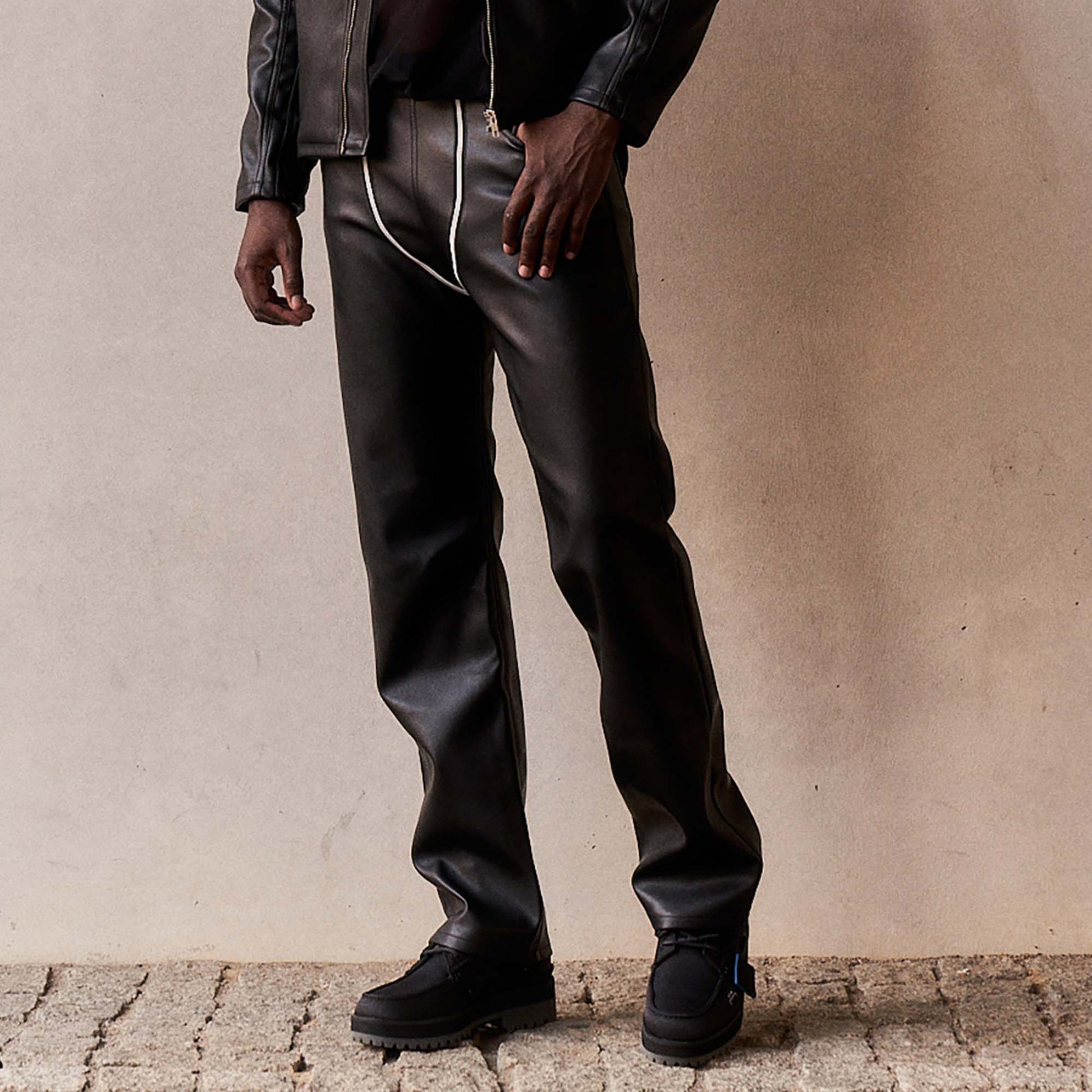 GmbH Trousers With Double Zip Black Detail view 2 | Gate