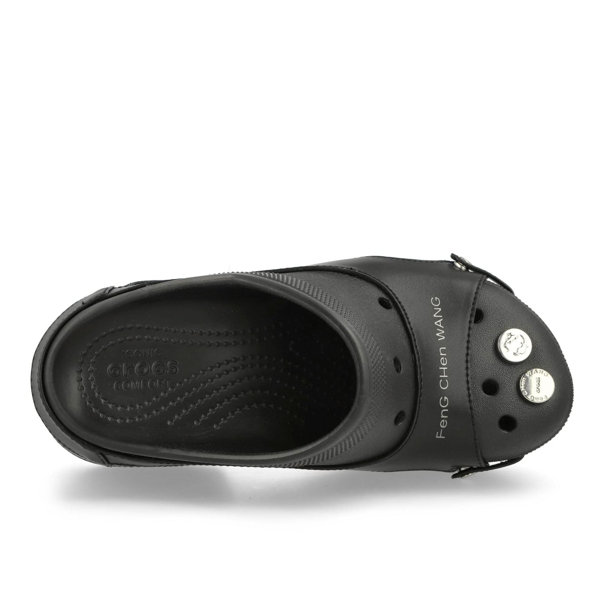 Crocs Siren Clog Black Boots Detail view 7 | Gate