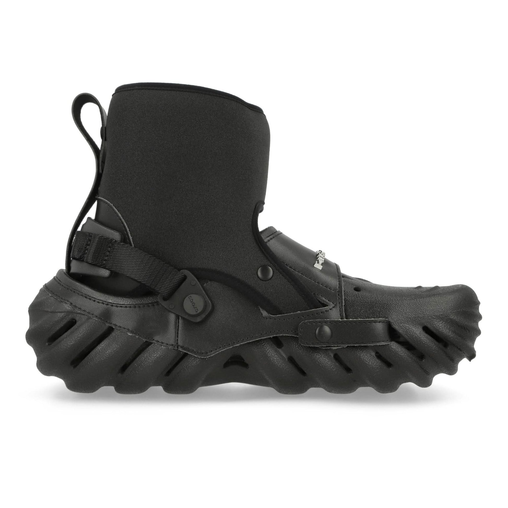 Crocs Echo Clog Black Boots Detail view 2 | Gate