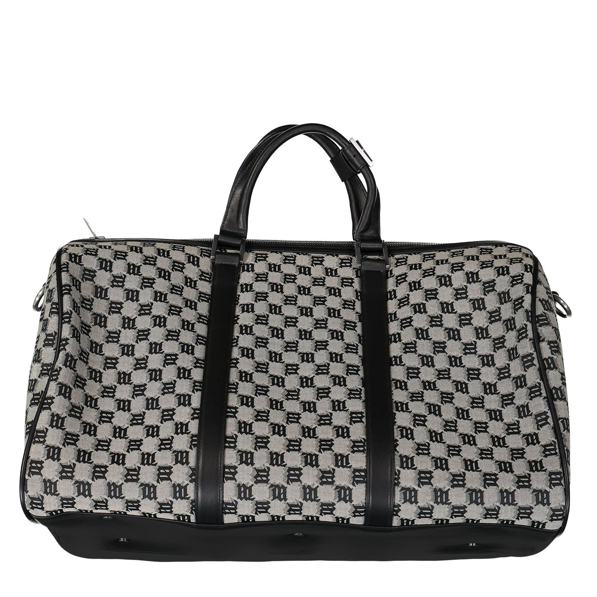MISBHV Jacquard Monogram Weekender Bag Multicolor Detail view 3 | Gate