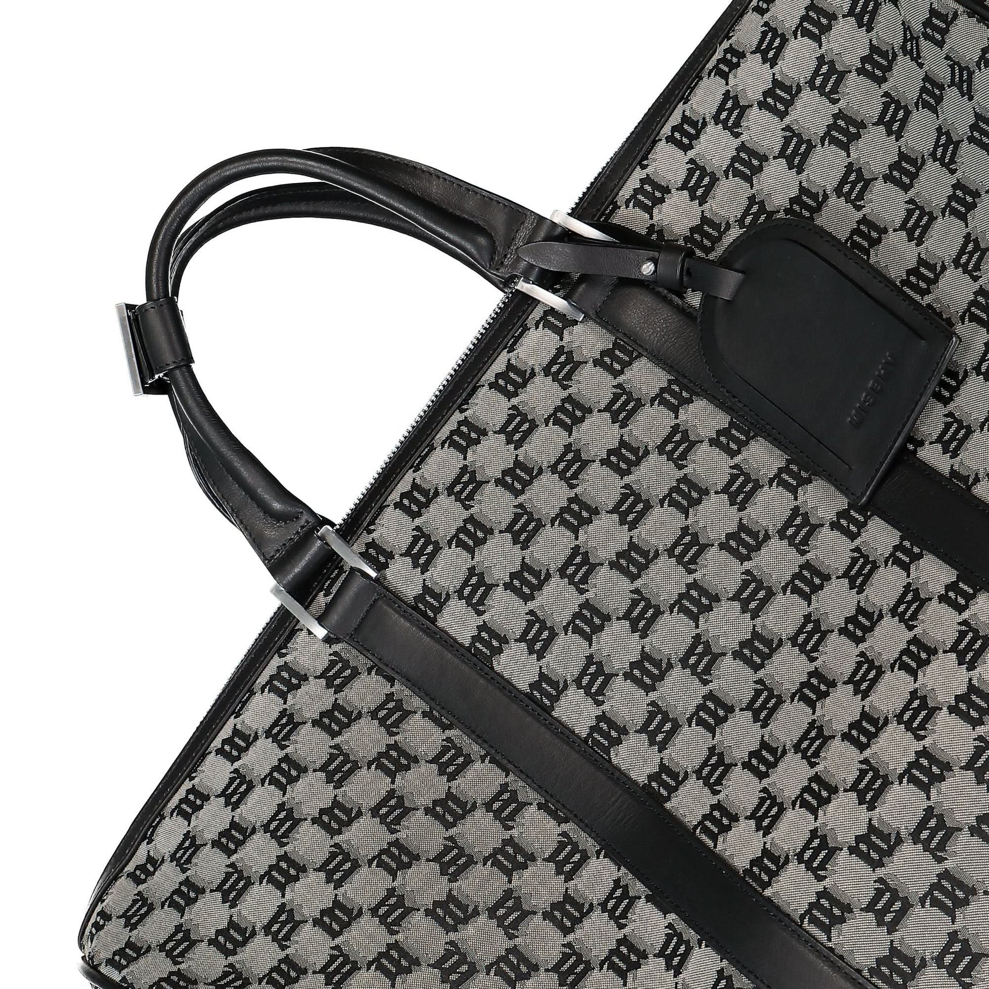 MISBHV Jacquard Monogram Weekender Bag Multicolor Detail view 8 | Gate