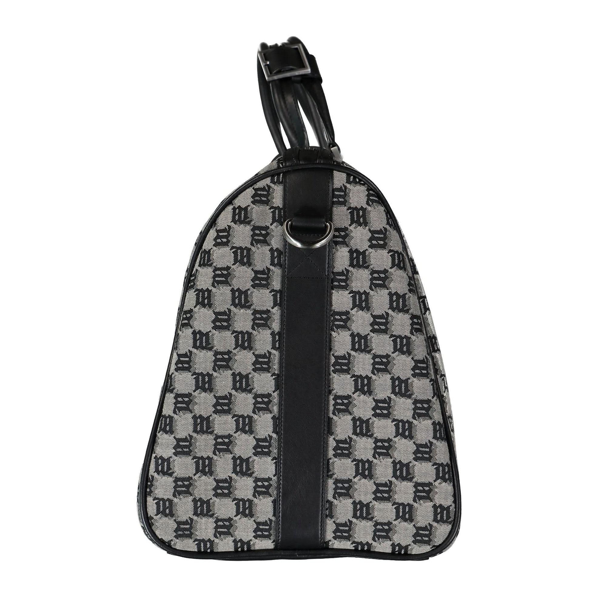MISBHV Jacquard Monogram Weekender Bag Multicolor Detail view 4 | Gate