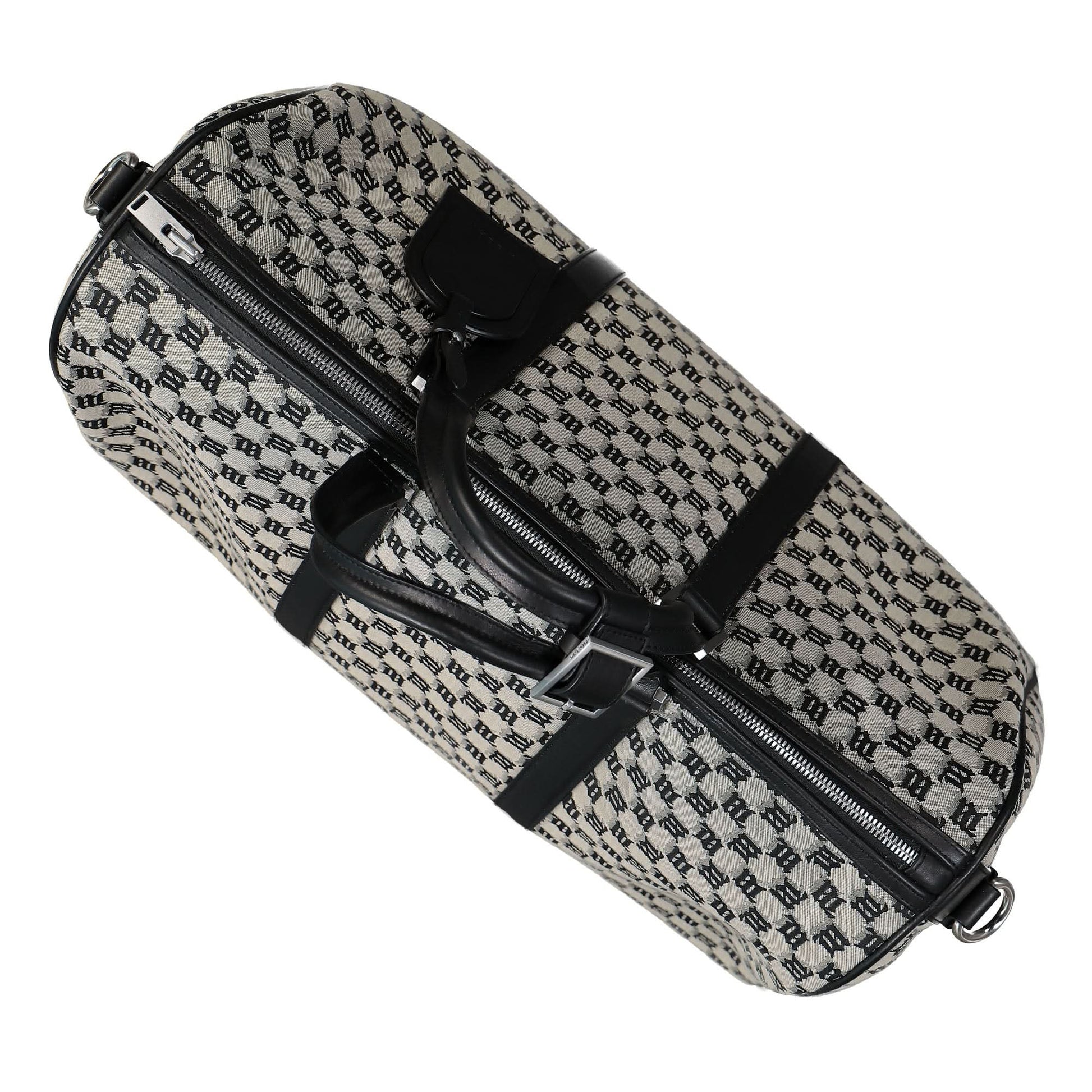 MISBHV Jacquard Monogram Weekender Bag Multicolor Detail view 5 | Gate