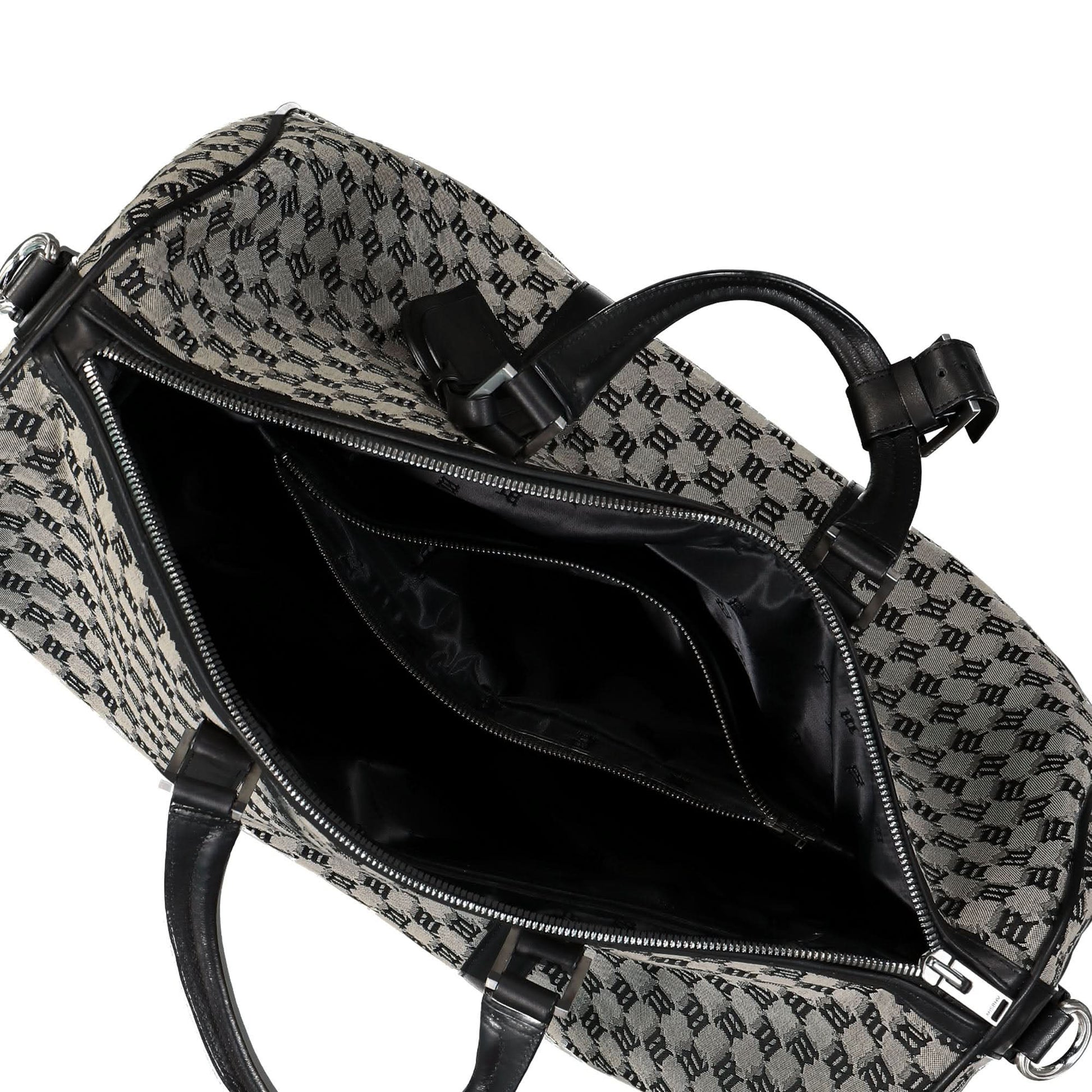 MISBHV Jacquard Monogram Weekender Bag Multicolor Detail view 6 | Gate