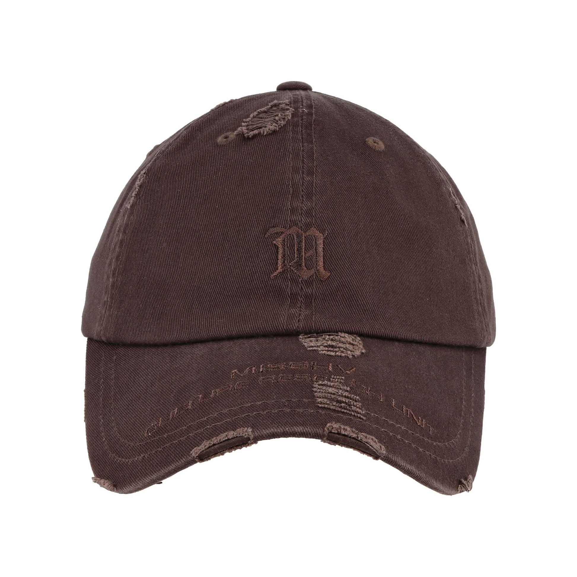 MISBHV Culture Research Unit Cap Brown Detail view 4 | Gate