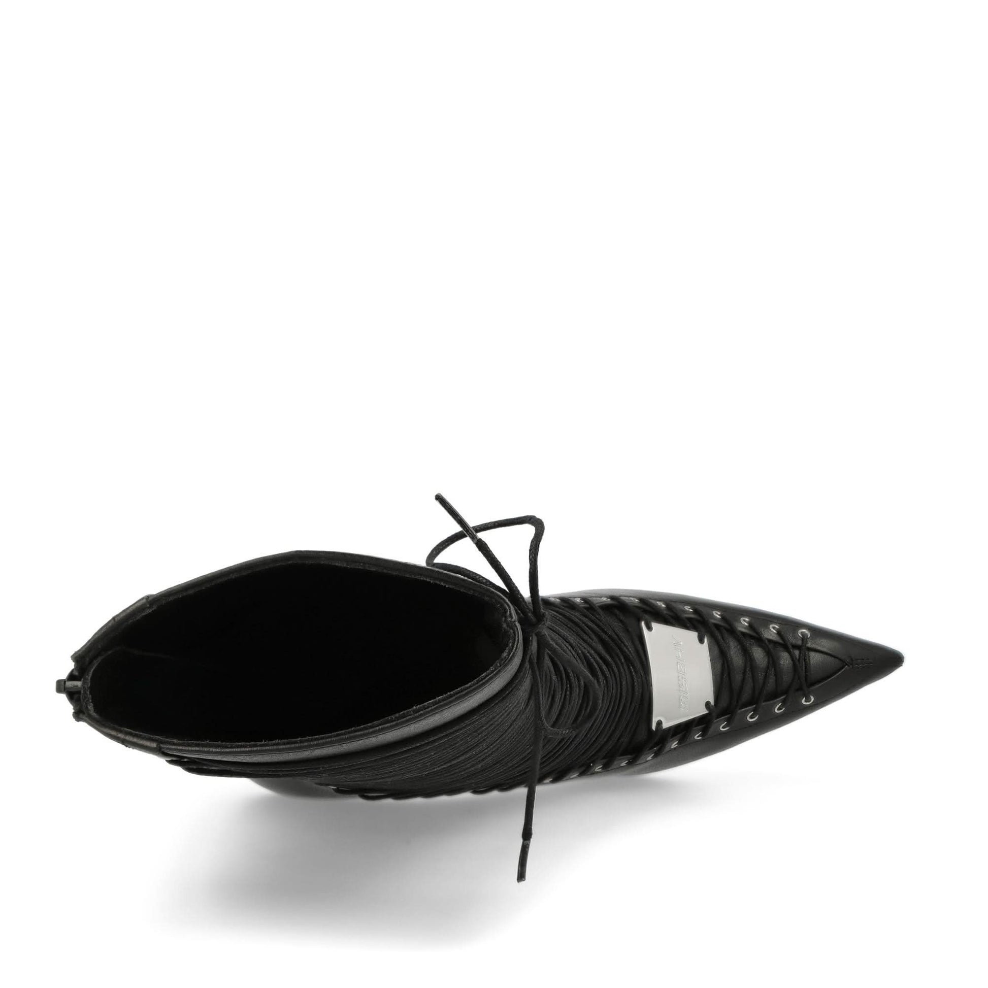 MISBHV High Heel Anastazja Ankle Boot Black Boots Detail view 6 | Gate
