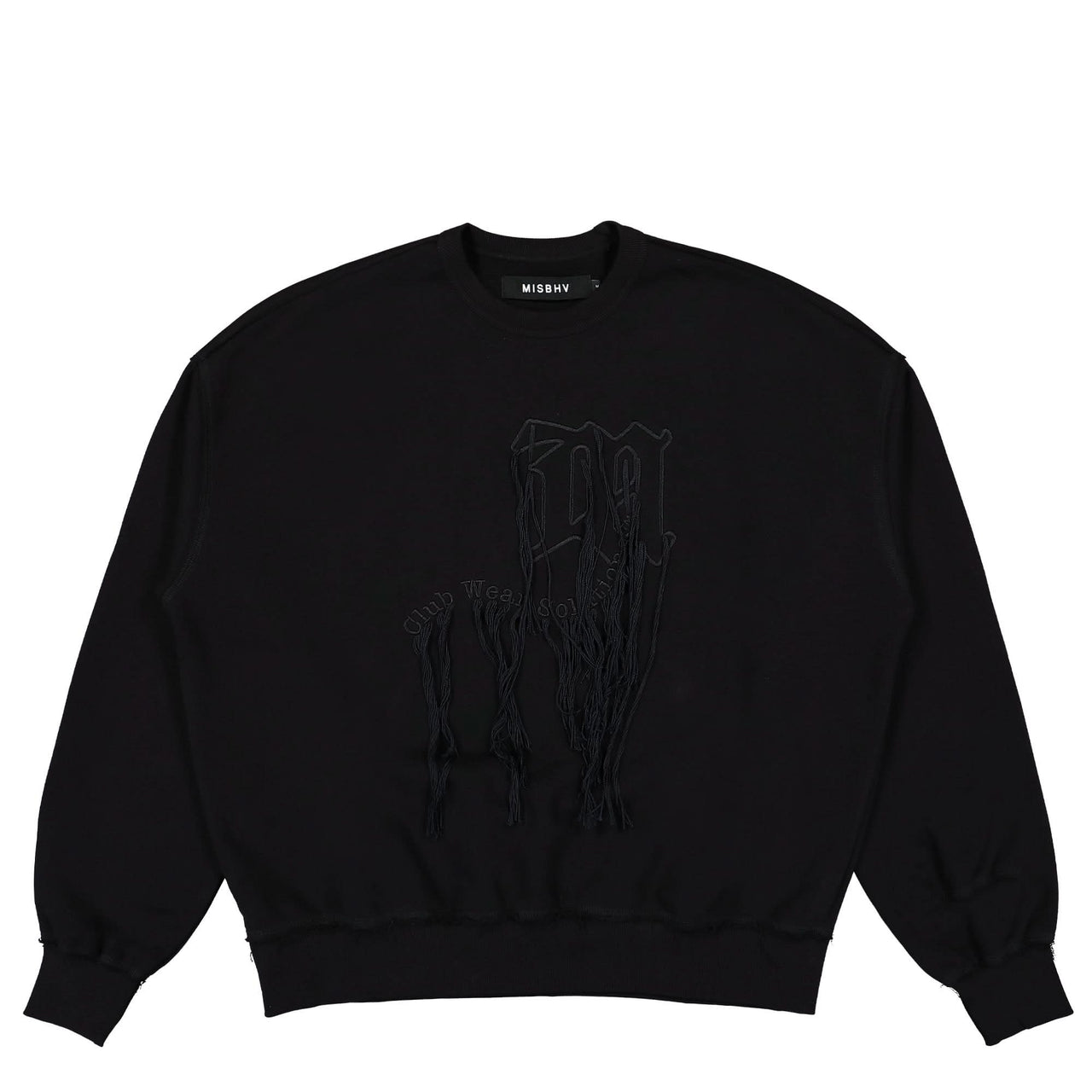MISBHV CWS2 Crewneck Black Detail view 1 | Gate