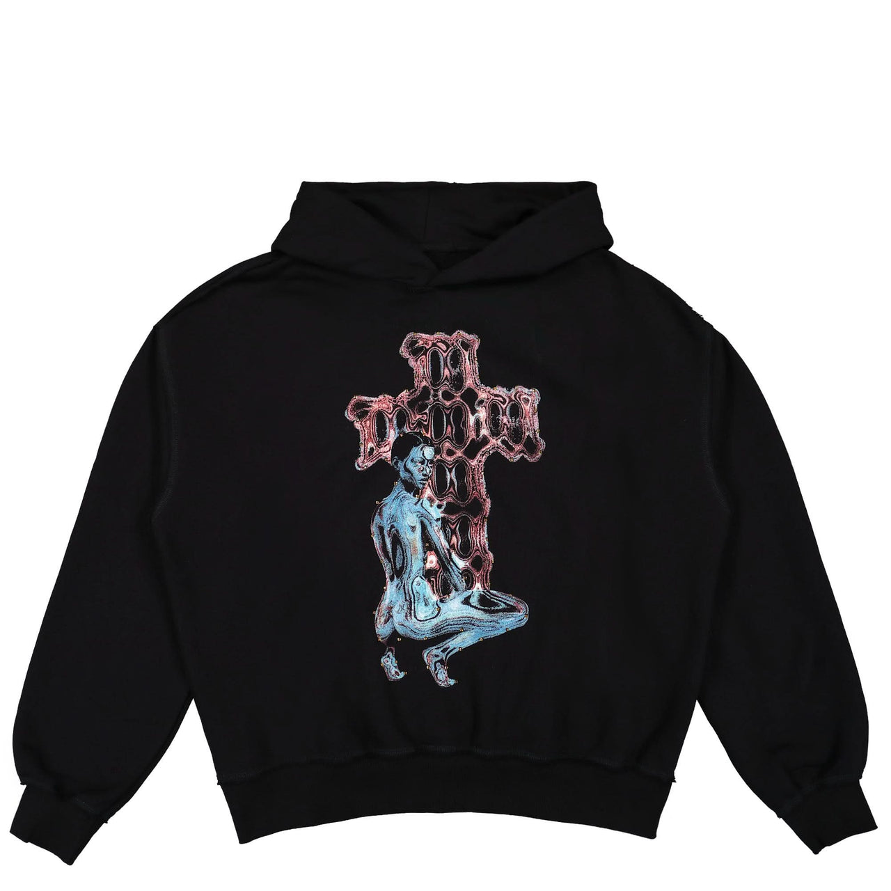 MISBHV Rager Hoodie Black Detail view 1 | Gate