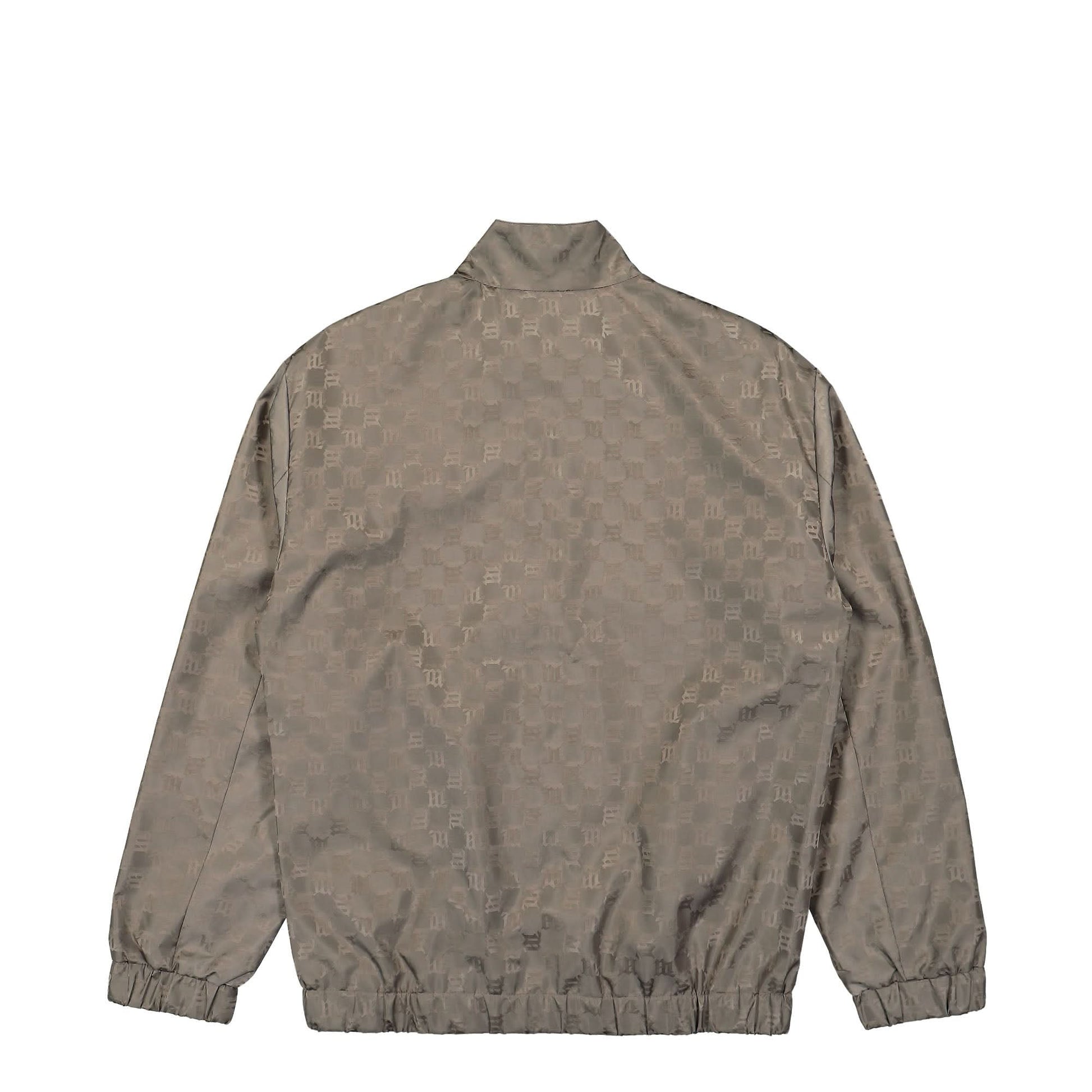 MISBHV Nylon Monogram Track Jacket Grey Detail view 2 | Gate