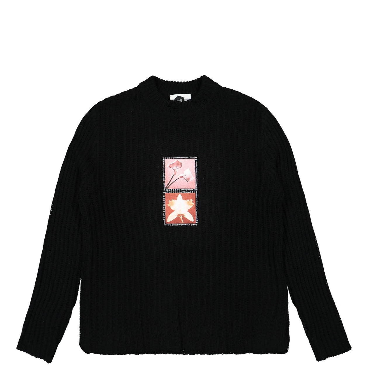 MISBHV Lily Orchid Sweater Black Detail view 1 | Gate