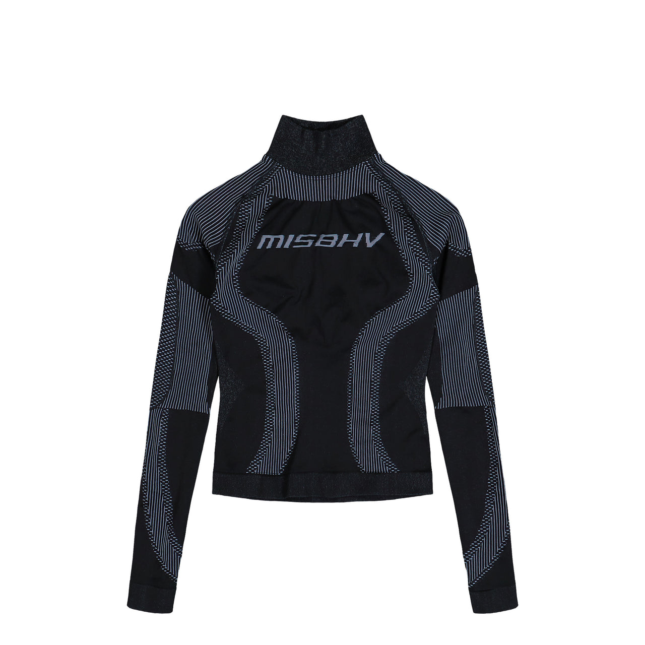 MISBHV Sport Longsleeve Muted Black Longsleeves 231W538 Detail View 1 | GATE