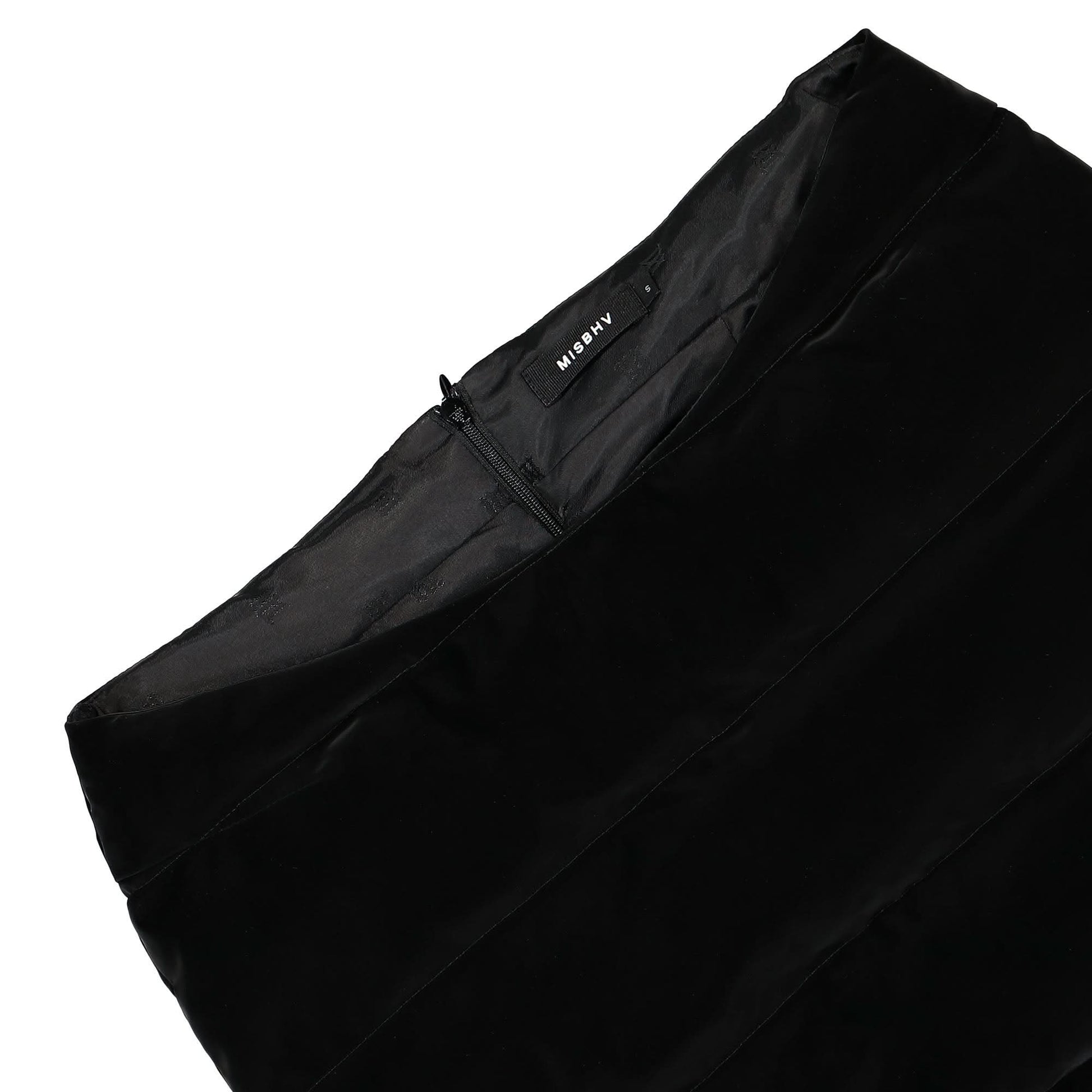 MISBHV Puffer Trinity Latex Mini Black Detail view 3 | Gate