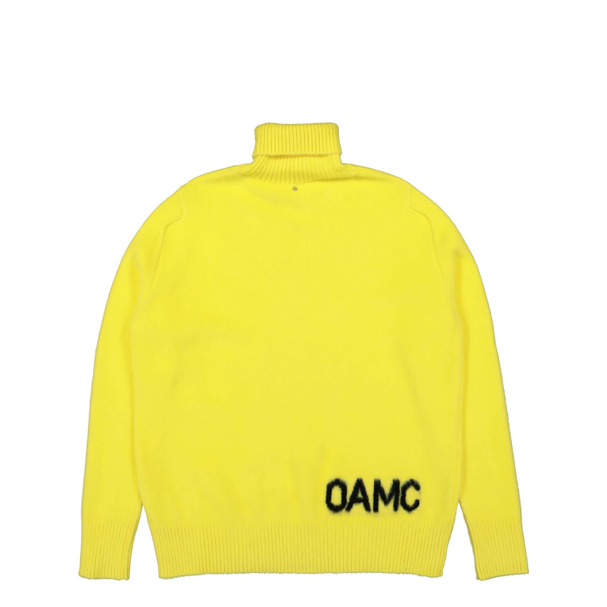 OAMC Whistler Rollneck Yellow Detail view 2 | Gate