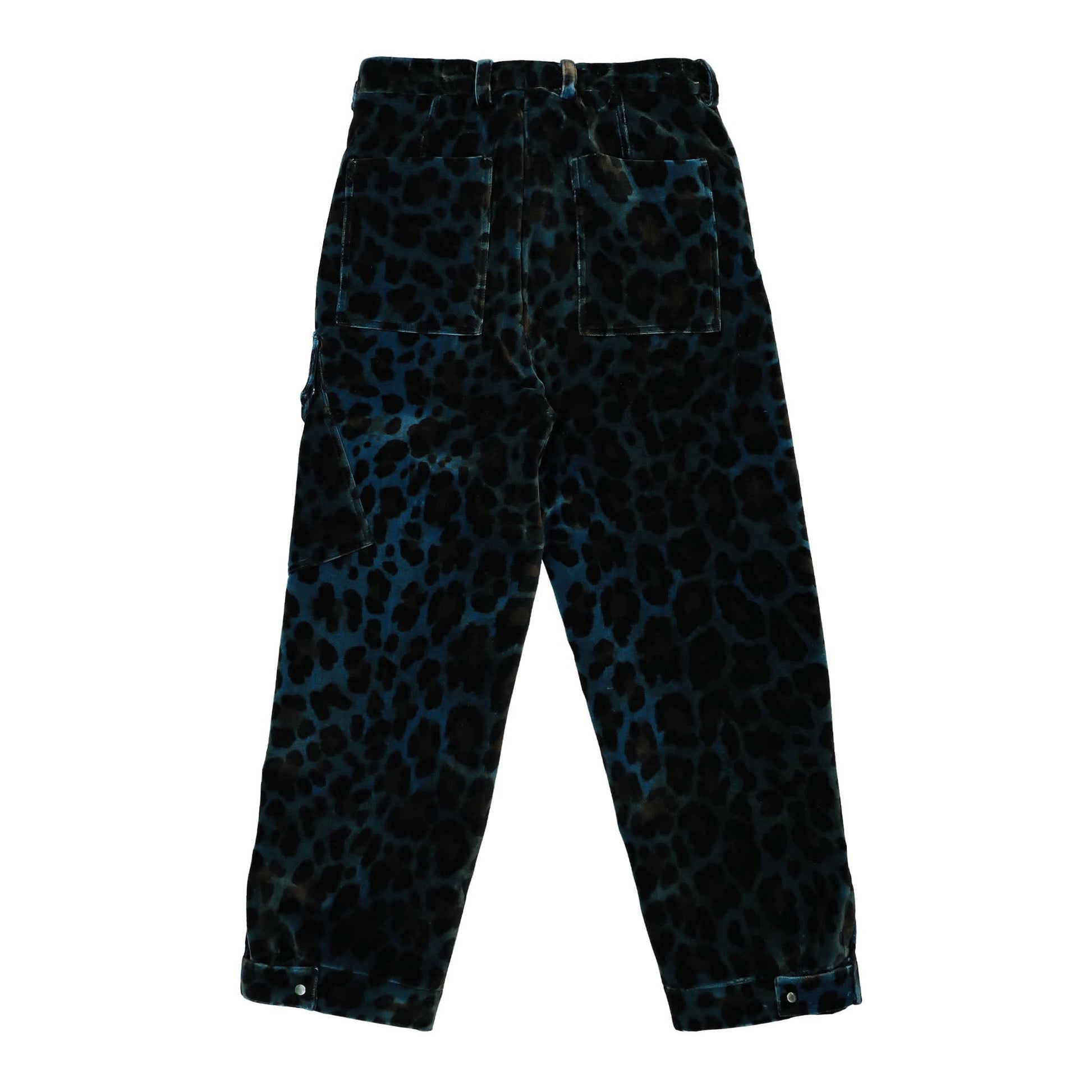 OAMC Combine Pant Leopard Multicolor Detail view 2 | Gate