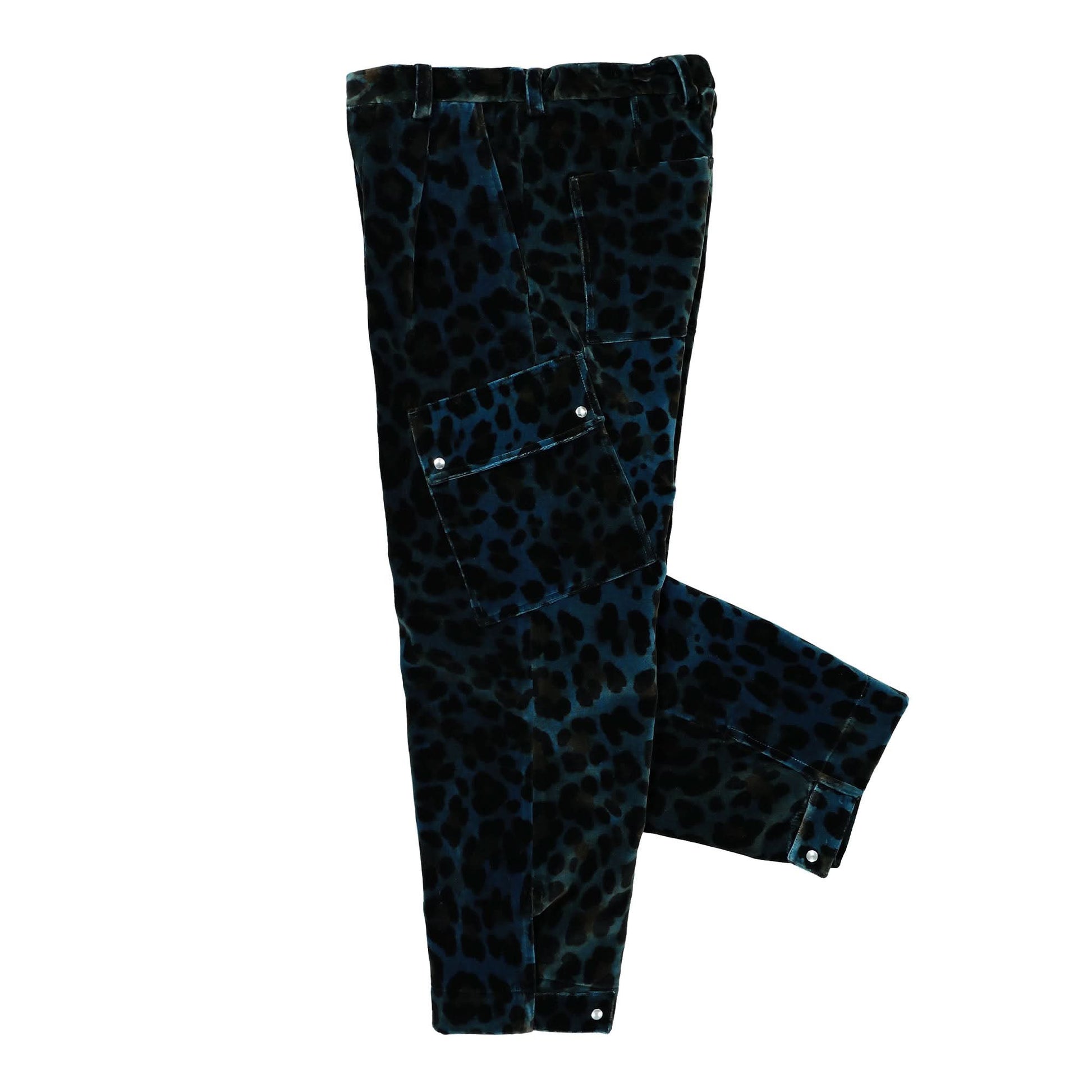 OAMC Combine Pant Leopard Multicolor Detail view 3 | Gate