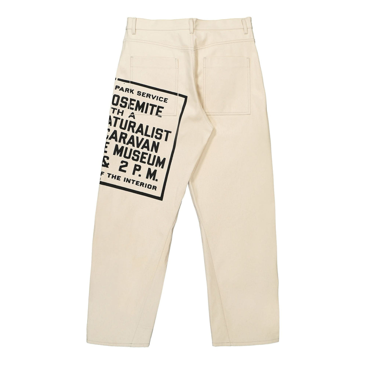 OAMC Tarn Pant Beige Detail view 1 | Gate