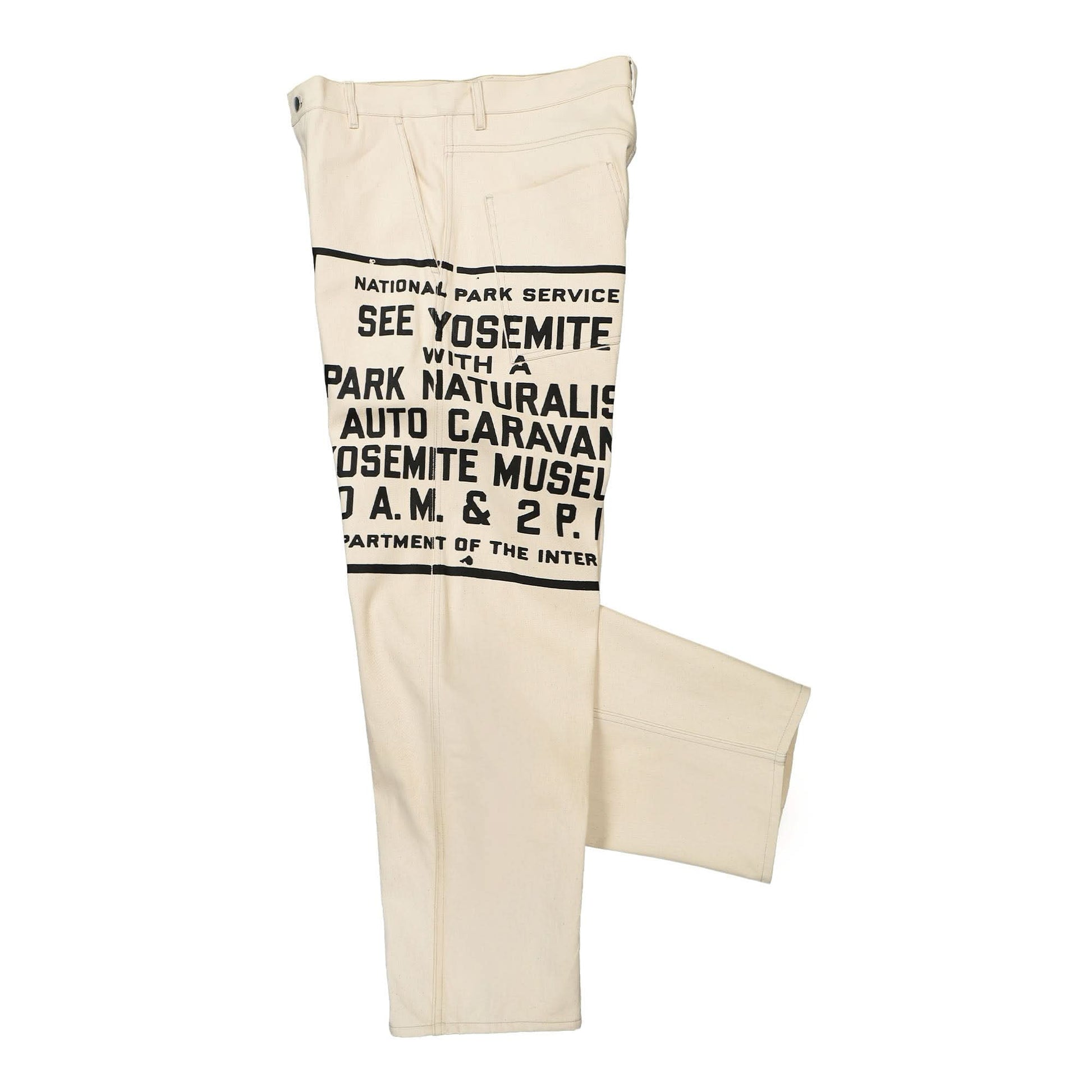 OAMC Tarn Pant Beige Detail view 3 | Gate