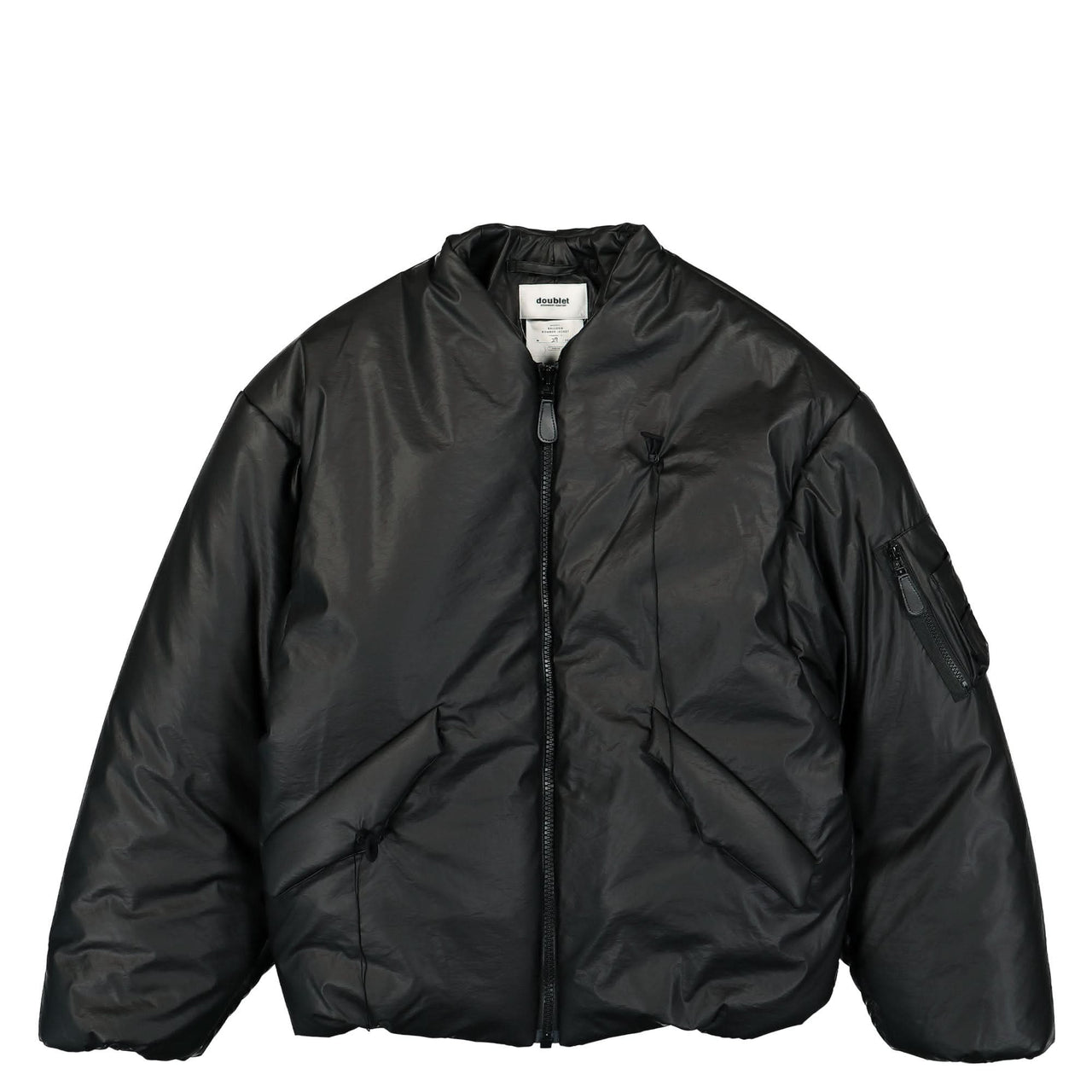 Doublet Baloon Bomber Jacket Black Detail view 1 | Gate