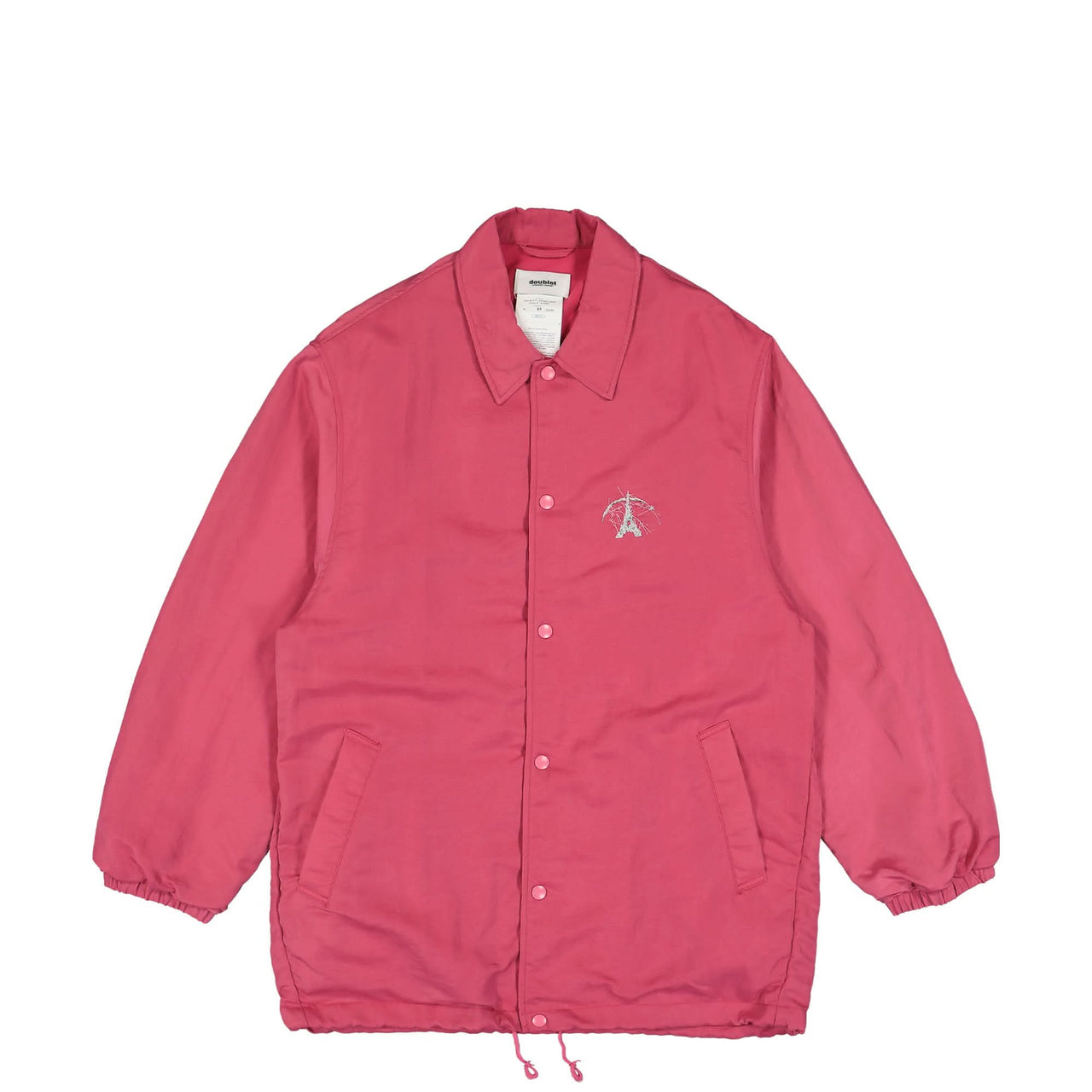 Doublet Doublet Embroidery Coach Jacket Pink Detail view 1 | Gate
