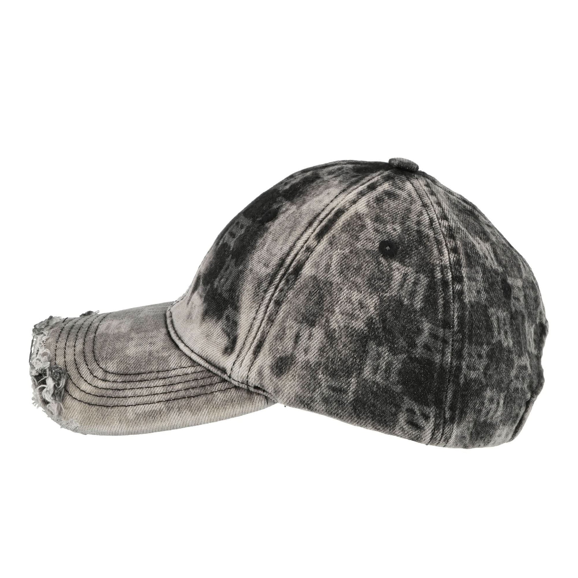 MISBHV Monogram Denim Cap Black Detail view 2 | Gate