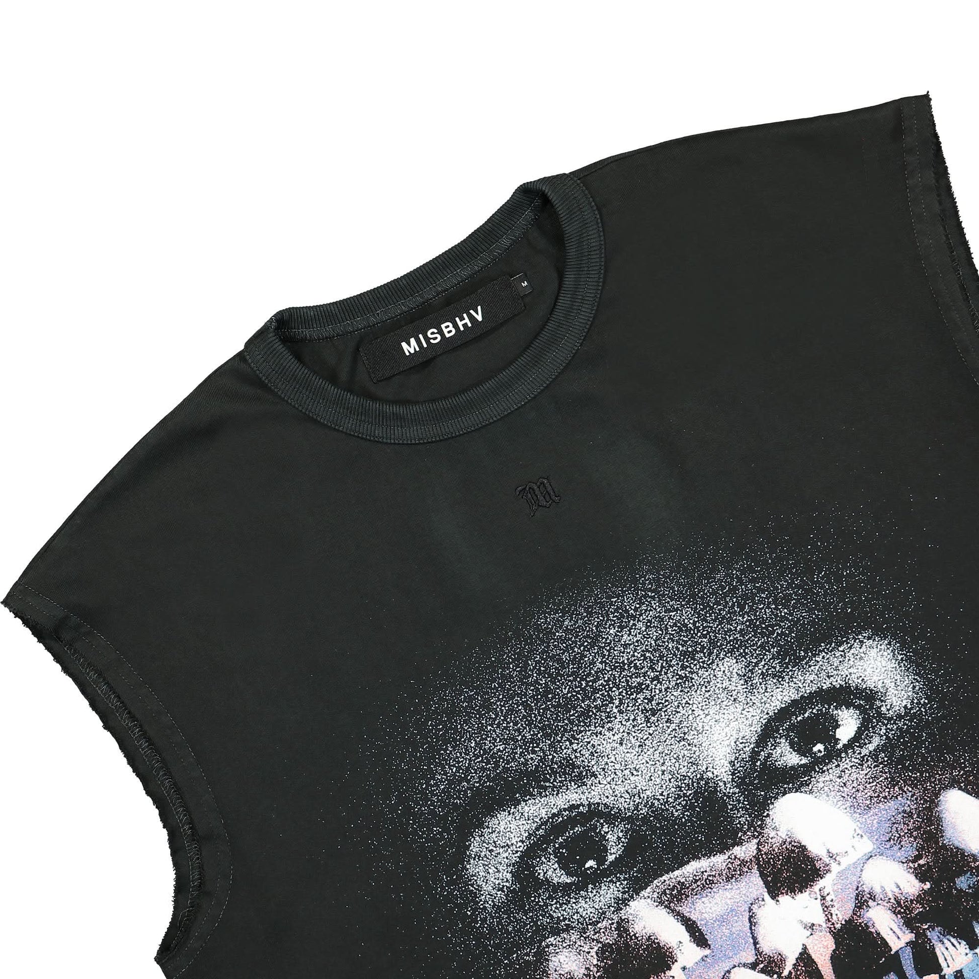 MISBHV Mush Sleeveless Black Detail view 3 | Gate