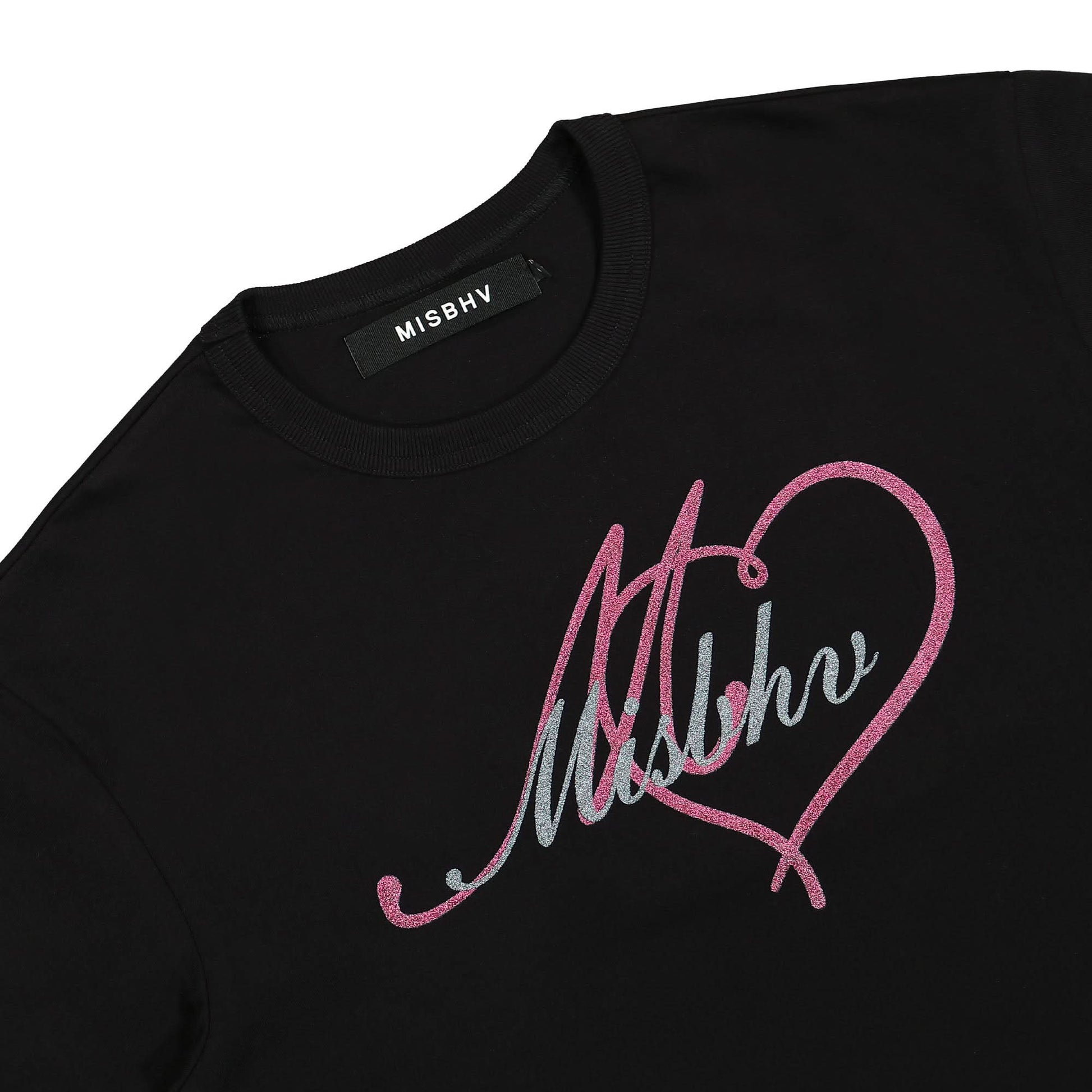 MISBHV I Love Misbhv T-Shirt Black Detail view 3 | Gate