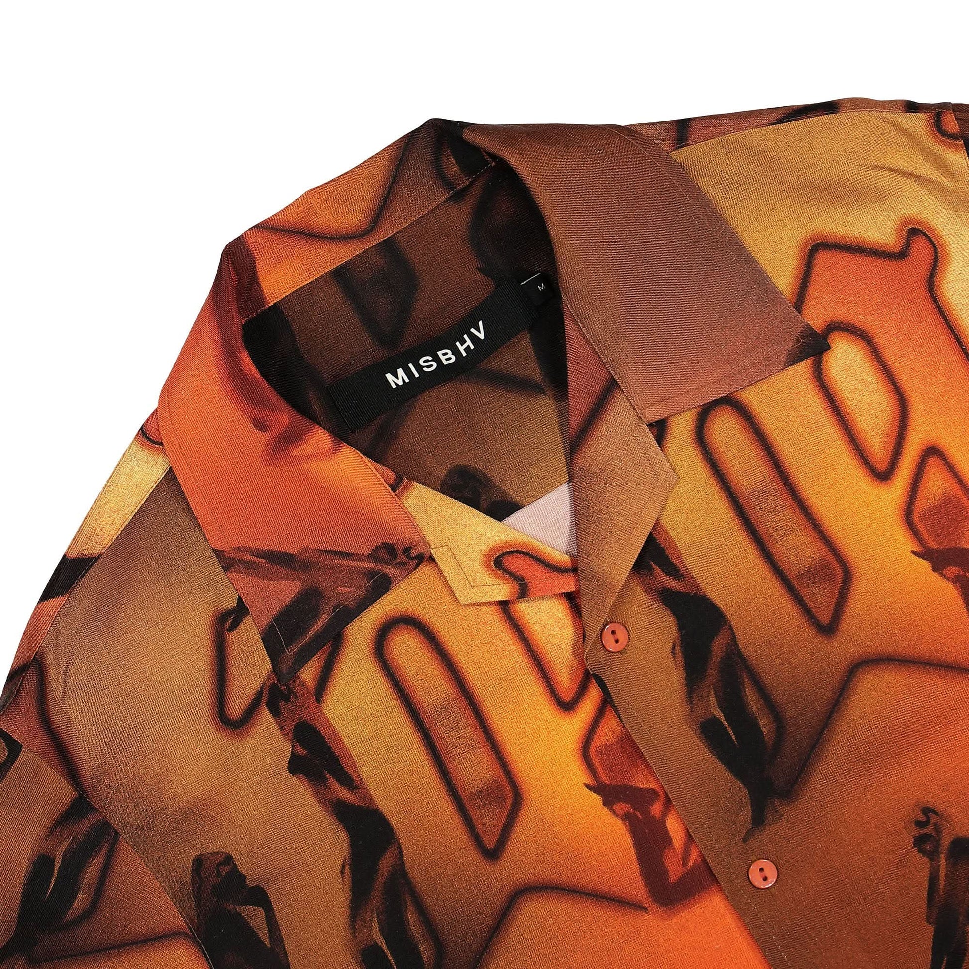 MISBHV Big M Sunset Shirt Multicolor Detail view 3 | Gate