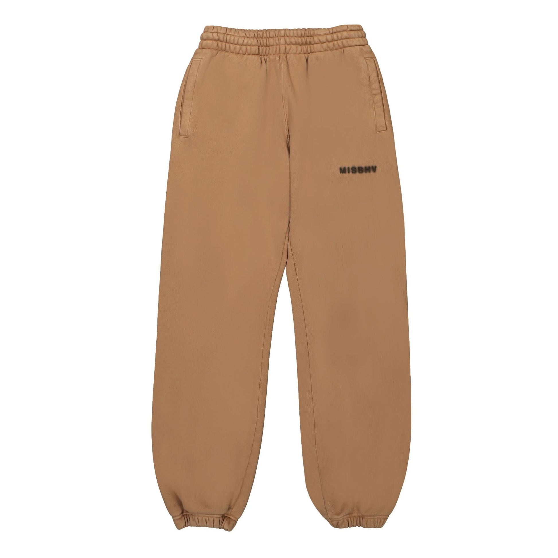 MISBHV Community Sweatpants Brown Detail view 1 | Gate