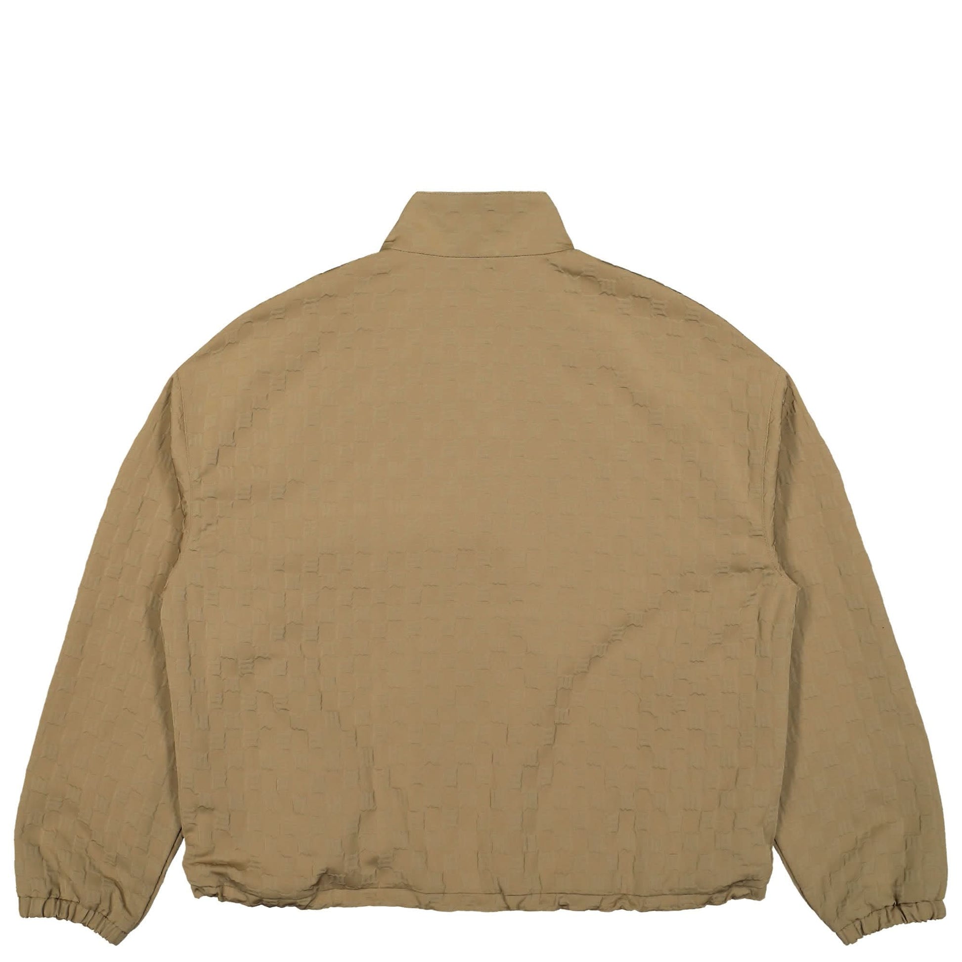 MISBHV Embossed Monogram Milano Jacket Brown Detail view 2 | Gate