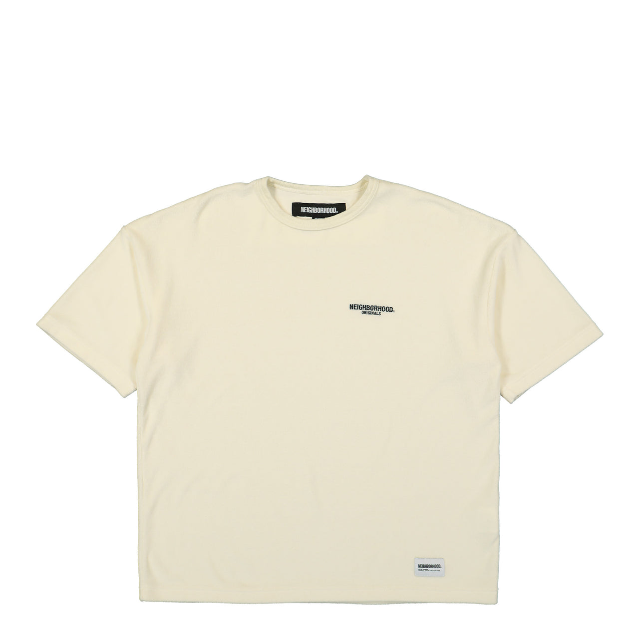 Neighborhood Pile Crewneck SS Beige Detail view 1 | Gate