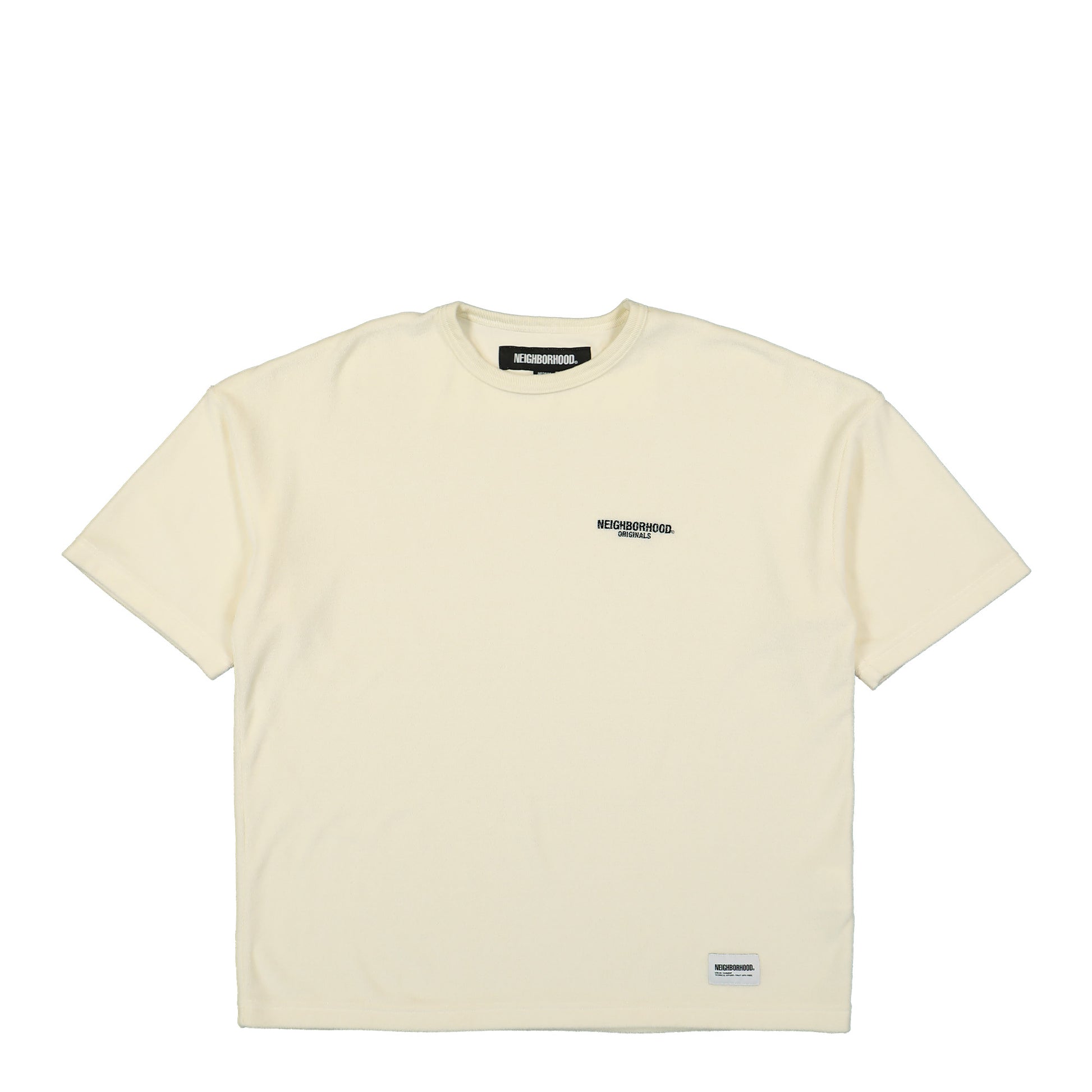 Neighborhood Pile Crewneck SS Beige Detail view 1 | Gate