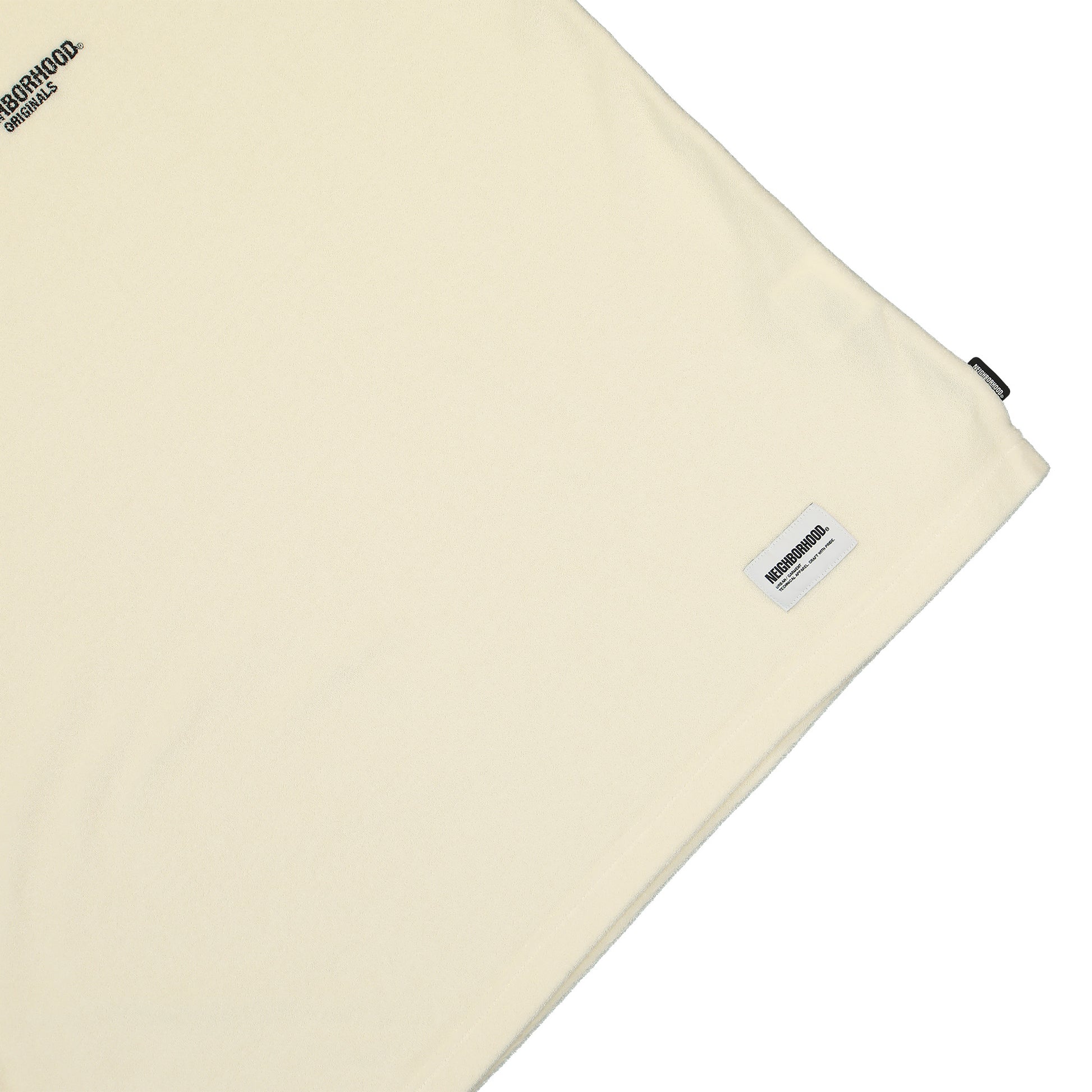 Neighborhood Pile Crewneck SS Beige Detail view 4 | Gate