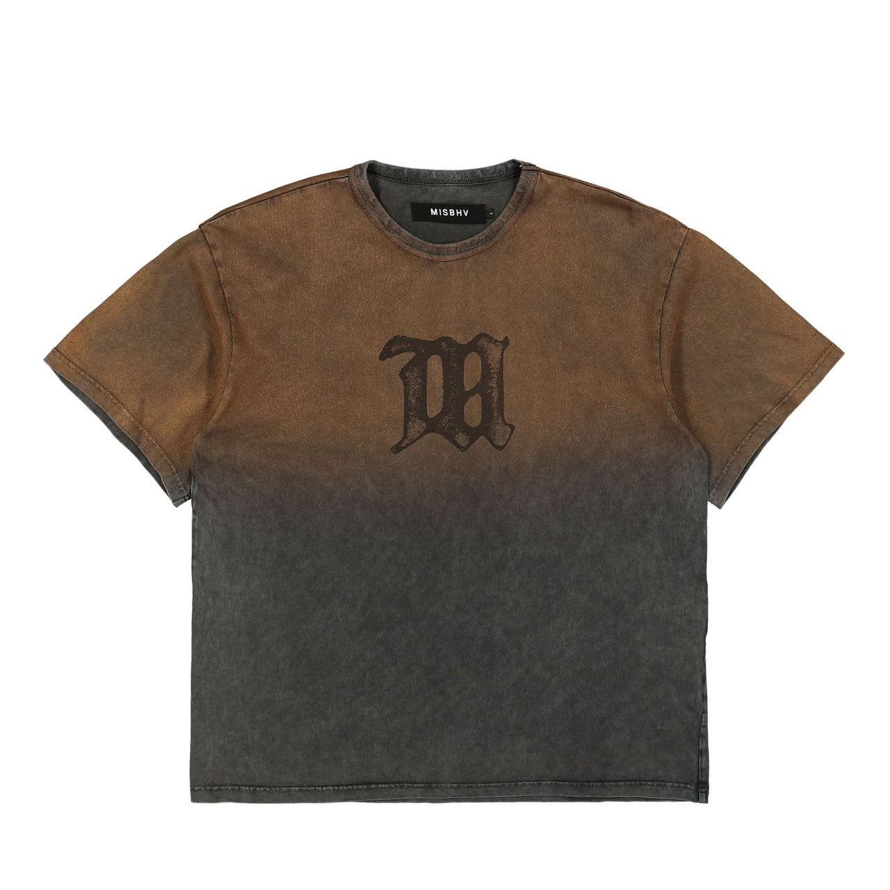 MISBHV Signature T-Shirt Brown Detail view 1 | Gate