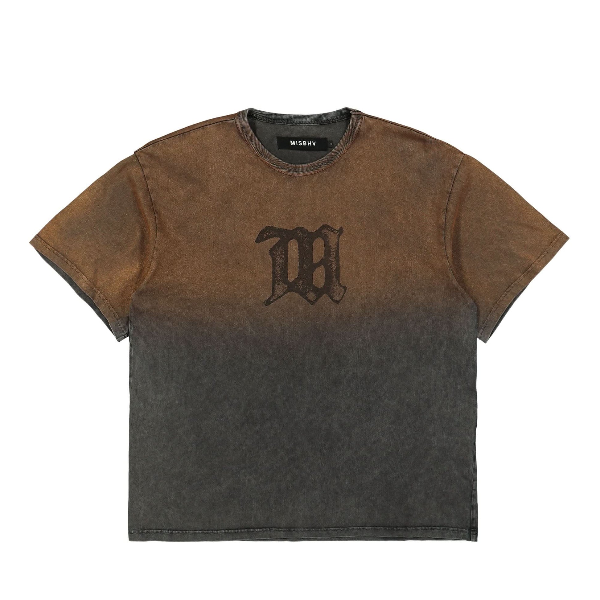 MISBHV Signature T-Shirt Brown Detail view 1 | Gate