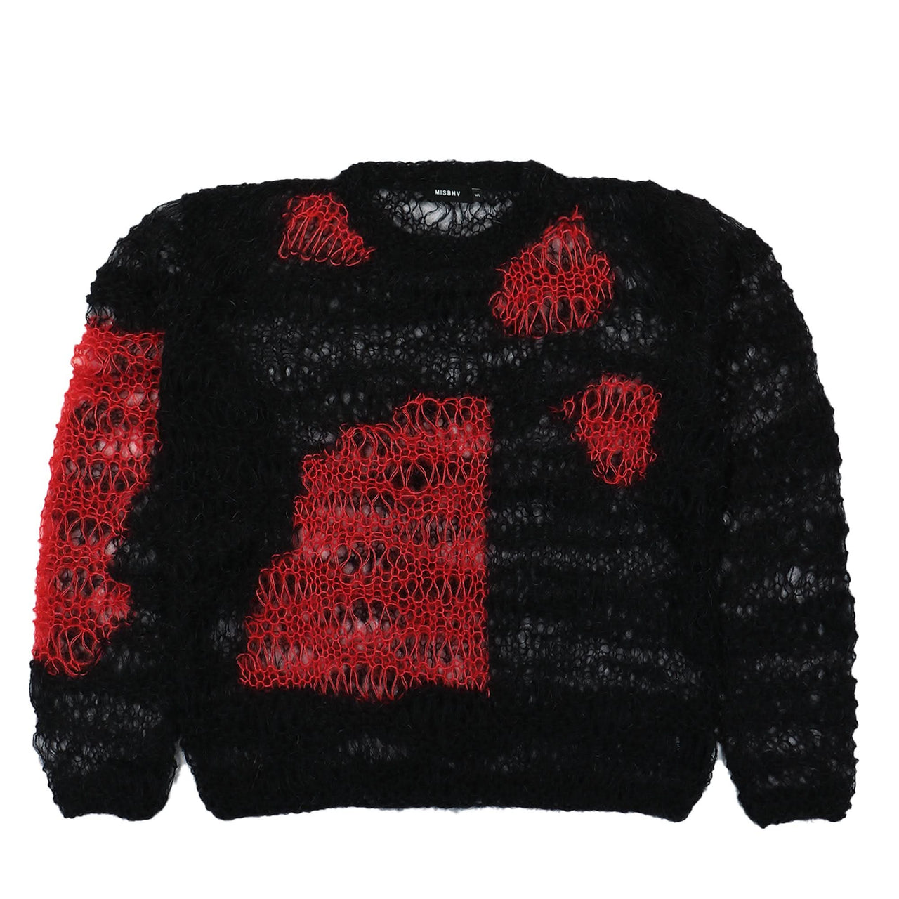 MISBHV Antwerp Hand Knitted Sweater Multicolor Detail view 1 | Gate