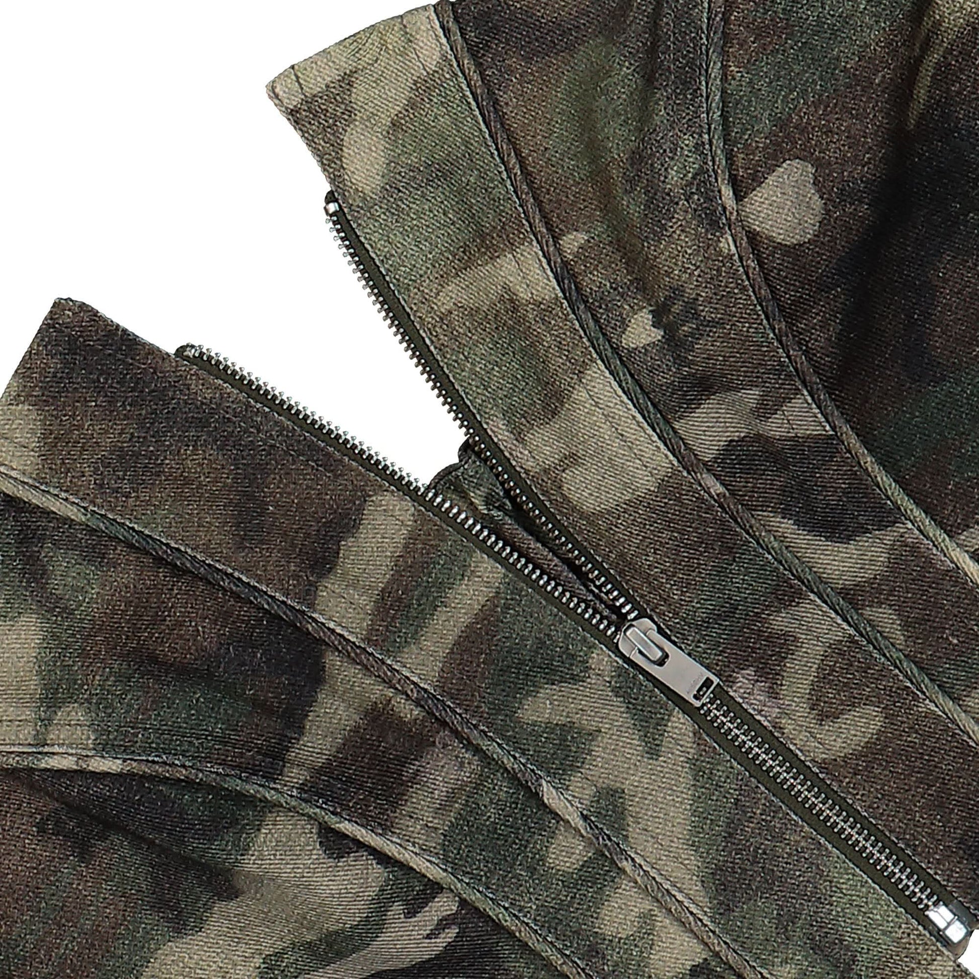 MISBHV Camo Corset Top Camouflage Detail view 4 | Gate