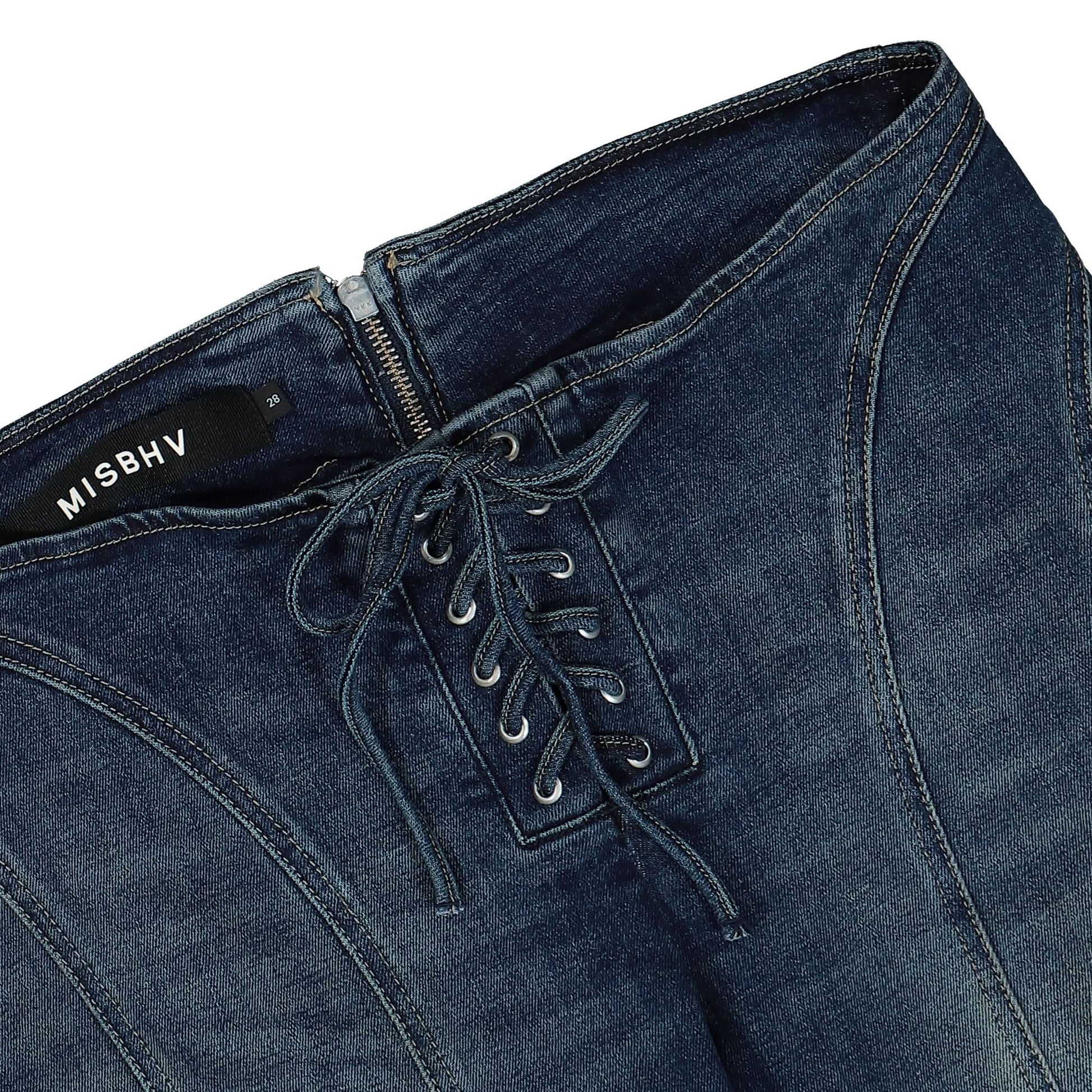 MISBHV Lara Jeans Blue Detail view 4 | Gate