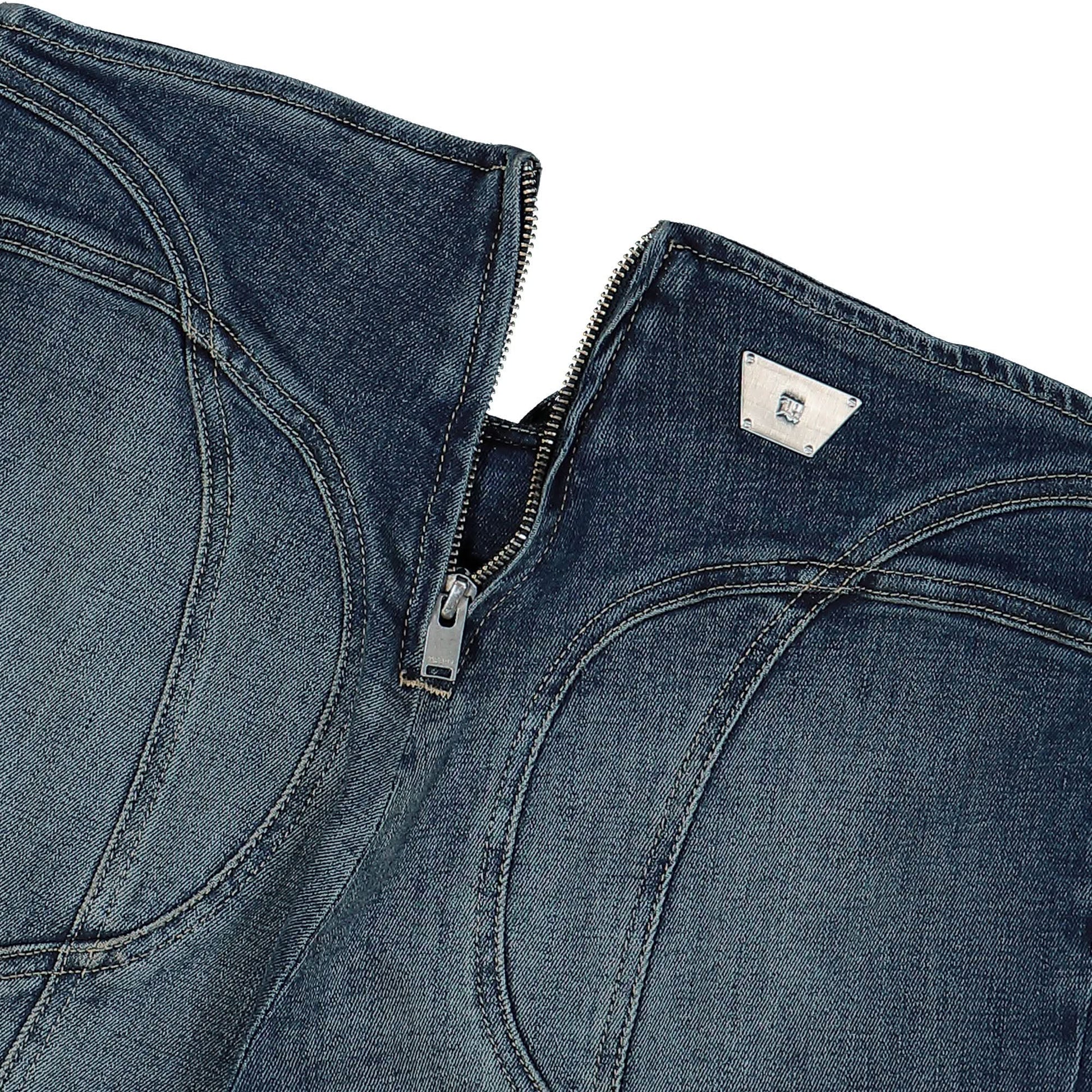 MISBHV Lara Jeans Blue Detail view 5 | Gate