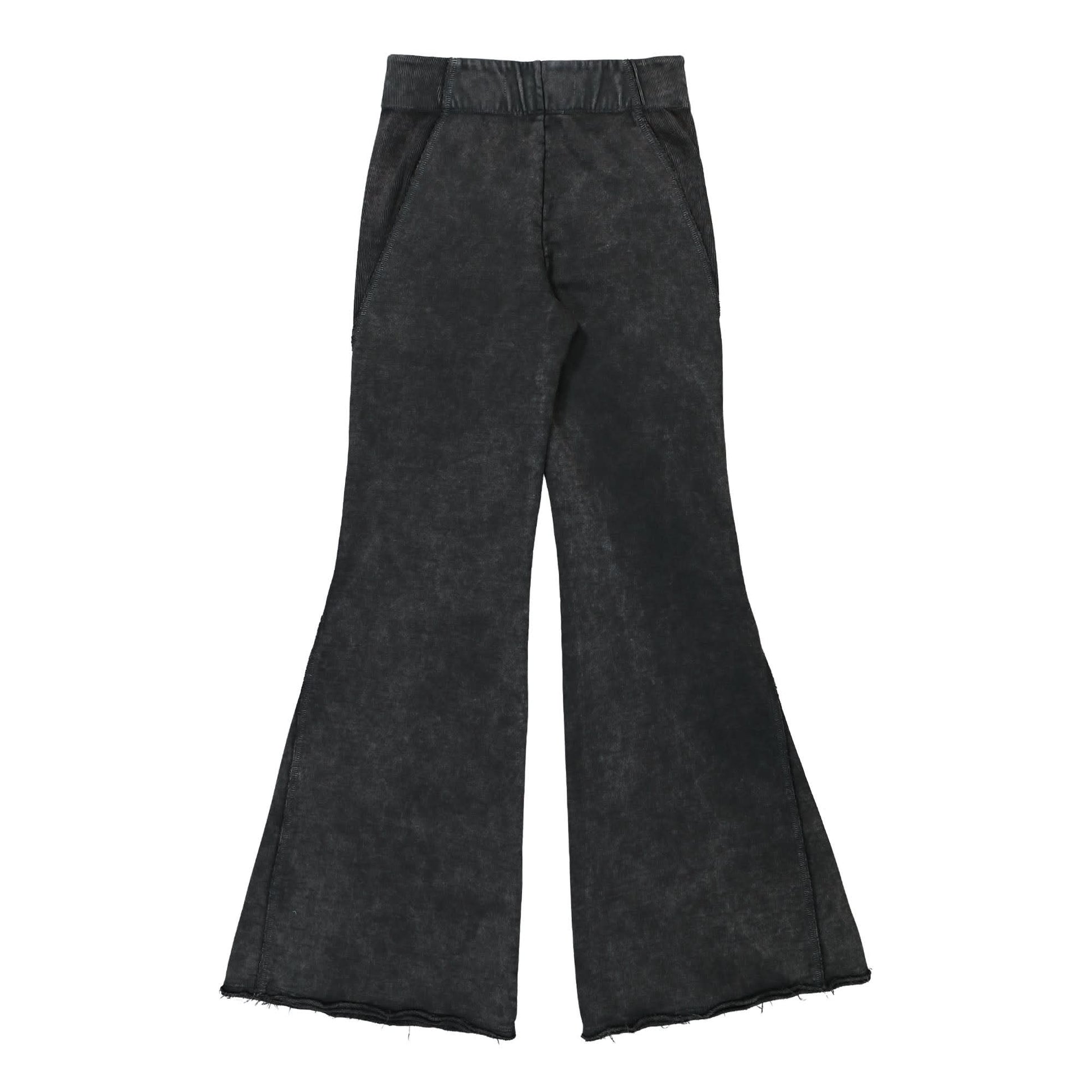 MISBHV Flared Sweatpants Black Detail view 2 | Gate