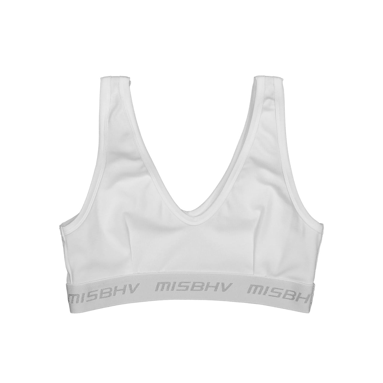 MISBHV Classic Bra White White Detail view 1 | Gate