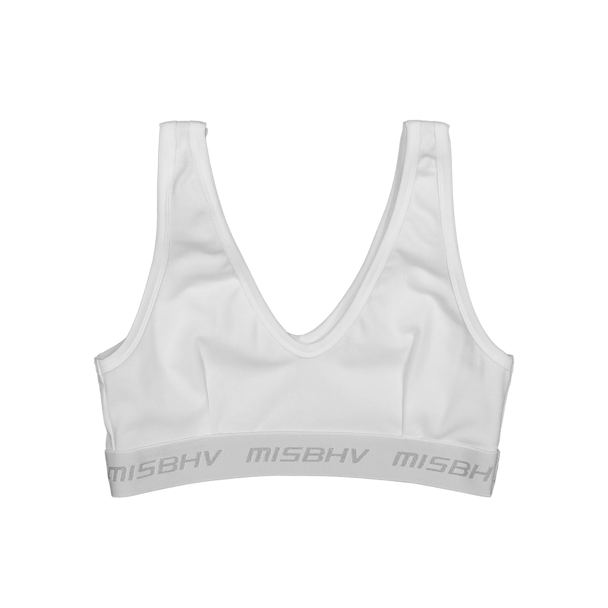 MISBHV Classic Bra White White Detail view 1 | Gate