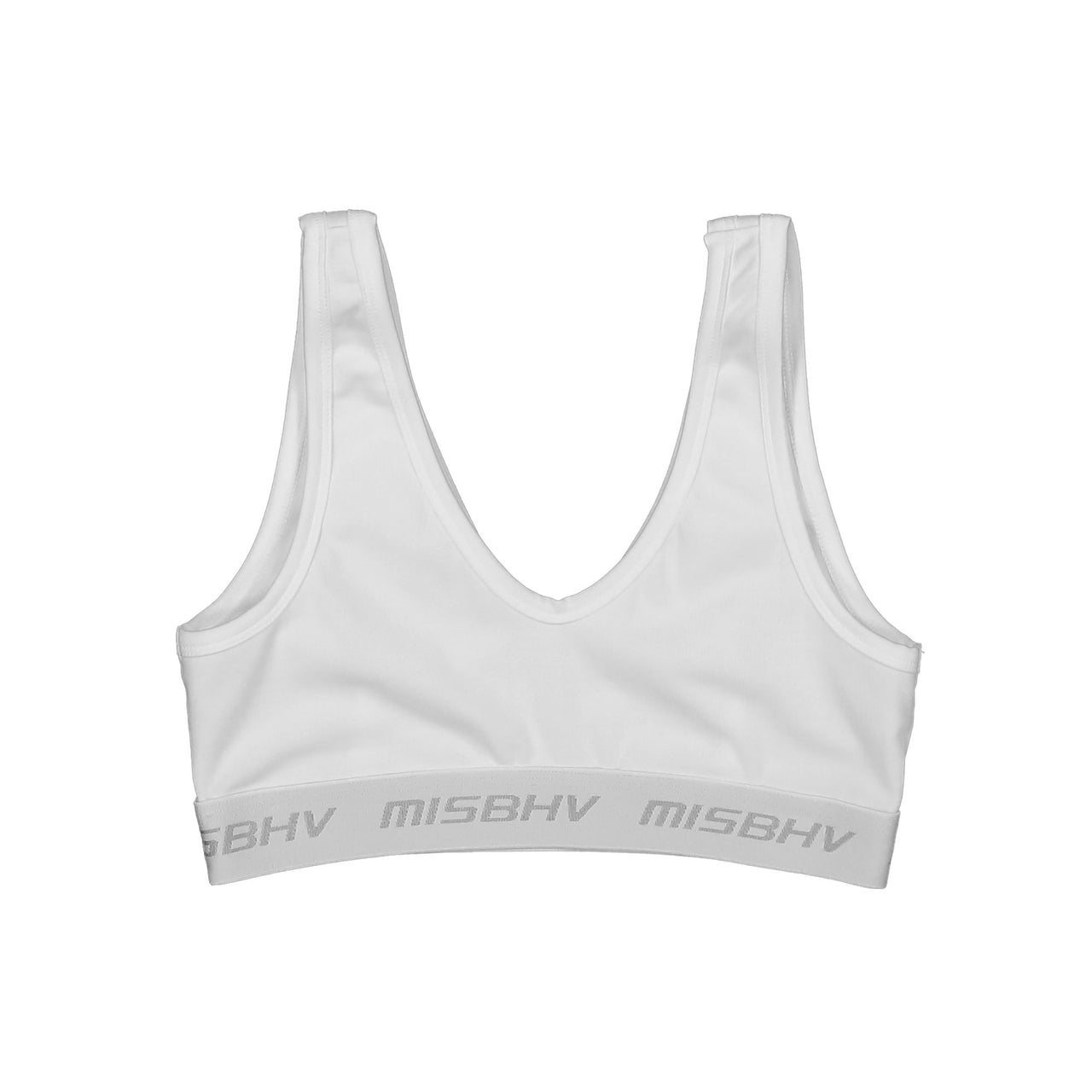 MISBHV Classic Bra White White Detail view 1 | Gate