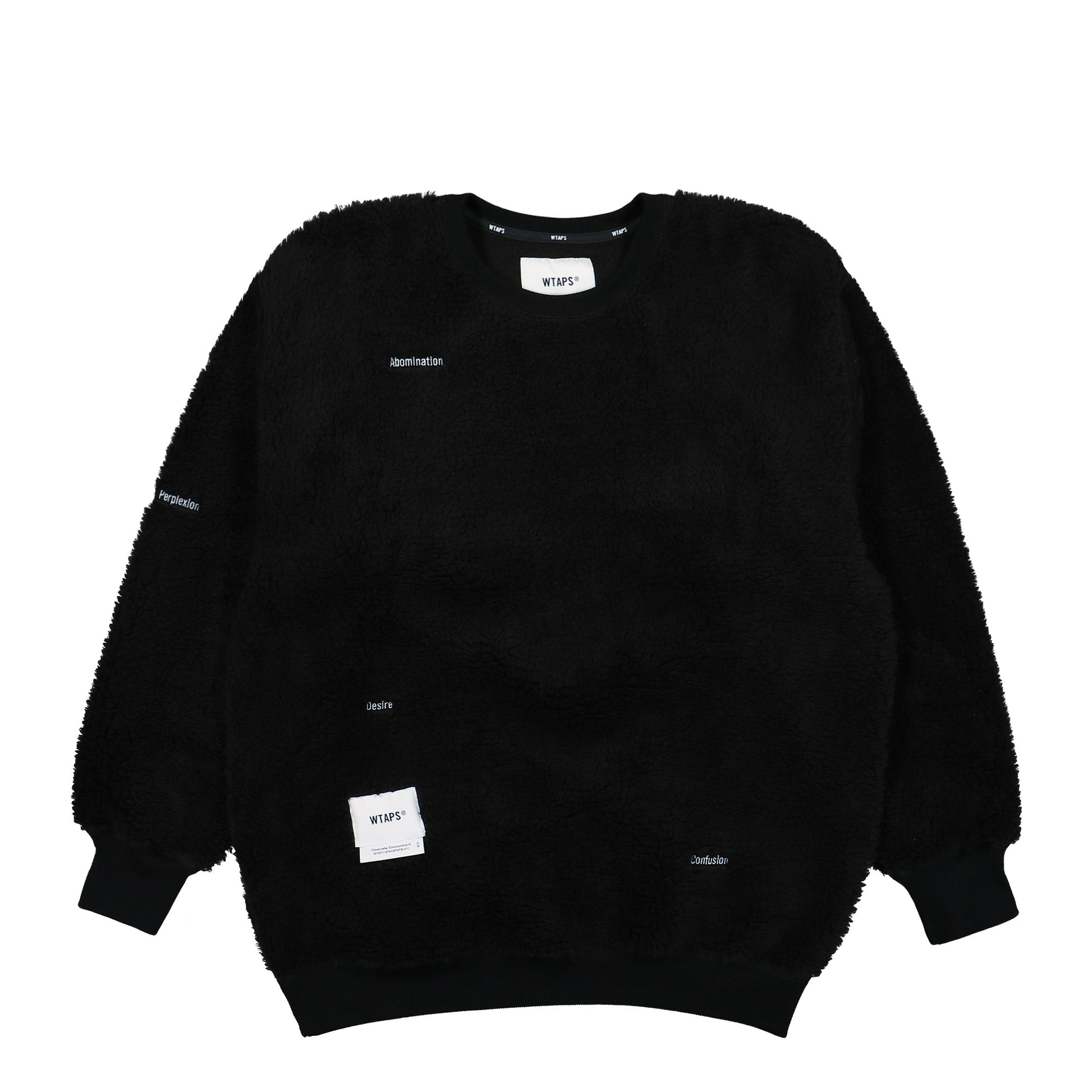 WTAPS BC / Sweater / POAC Black Detail view 1 | Gate